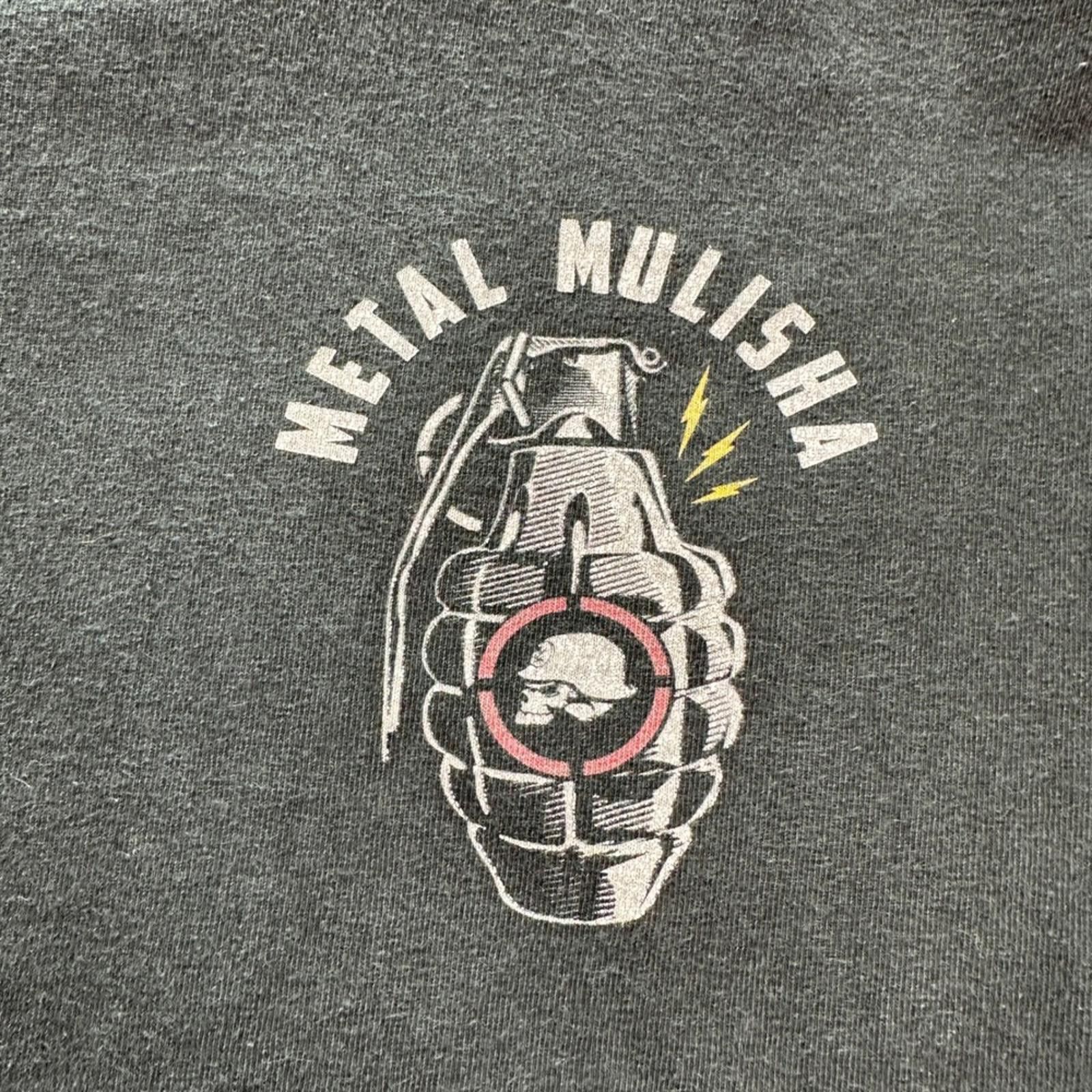 Metal Mulisha Vintage Metal Mulisha Mens T Shirt Grenade Graphic Black Size US M / EU 48-50 / 2 - 5 Thumbnail