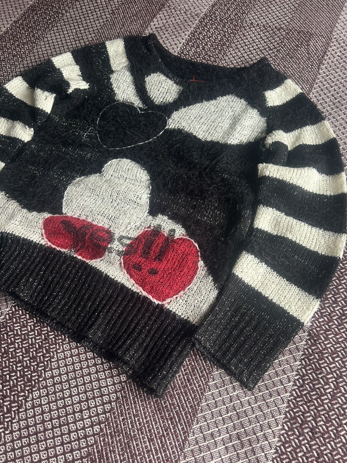 Desigual × Japanese Brand × Vintage Vintage Y2K Desigual Wool Sweater Streetwear Style Japanese Size M / US 6-8 / IT 42-44 - 4 Thumbnail