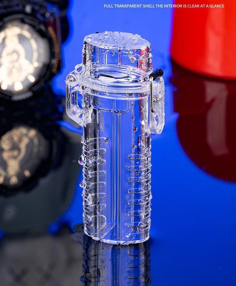 Other Transparent Waterproof Cigarette Case Size ONE SIZE - 2 Thumbnail