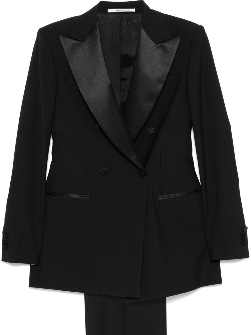 Tagliatore WOOL DOUBLE-BREASTED SUIT Size S / US 4 / IT 40 - 1 Thumbnail