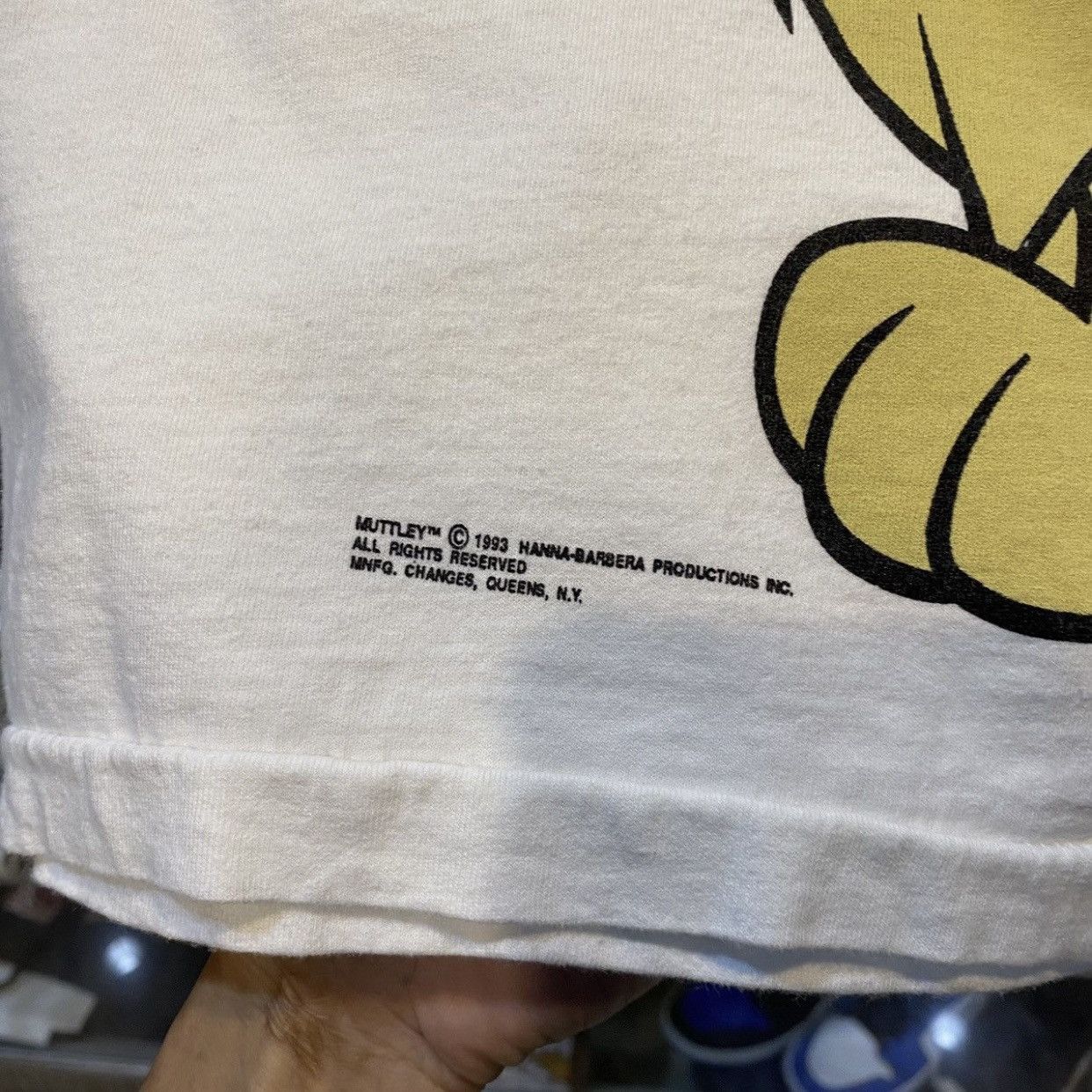 Cartoon Network Vintage 90s Wacky Races Muttley Hanna Barbera T-Shirt 1993 Size US L / EU 52-54 / 3 - 7 Thumbnail