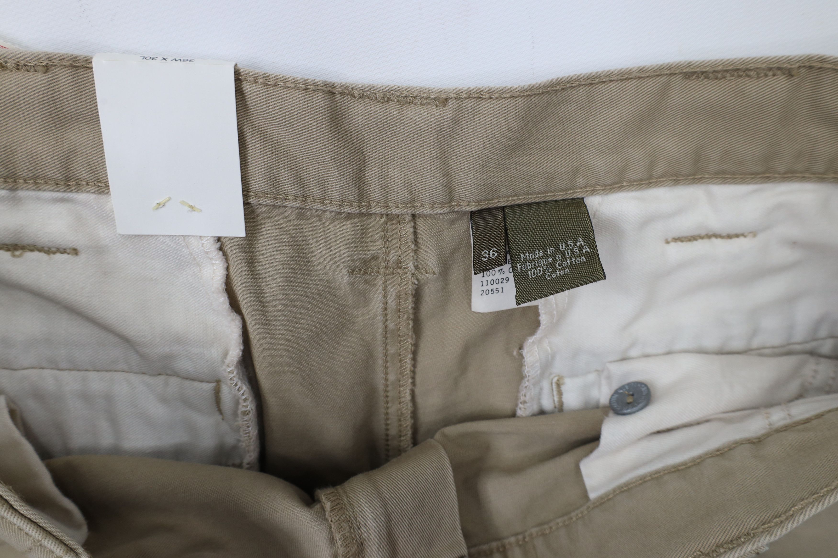 Calvin Klein × Vintage Deadstock Vintage 90s Calvin Klein Wide Leg Cargo Pants USA Size US 36 / EU 52 - 6 Thumbnail