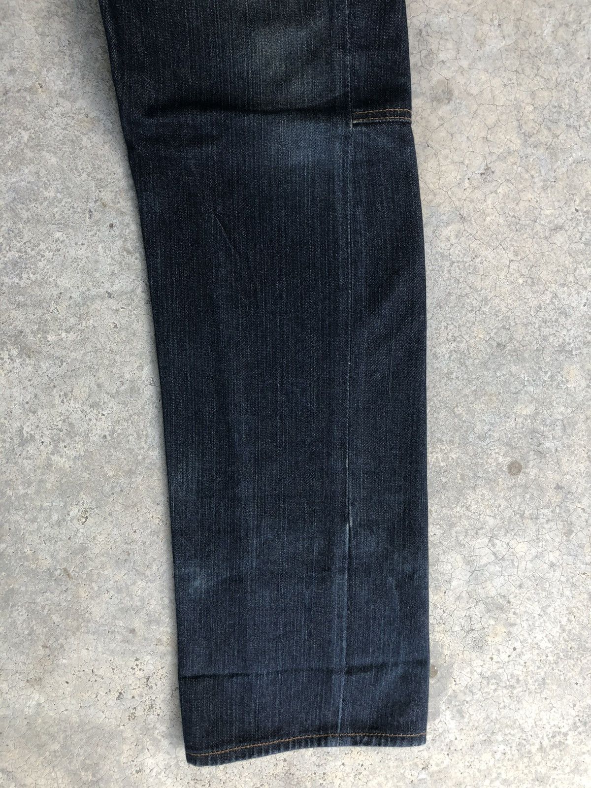 Hysteric Glamour Dominate Handcrafted Double Waist Distressed Jeans Size US 33 - 7 Thumbnail