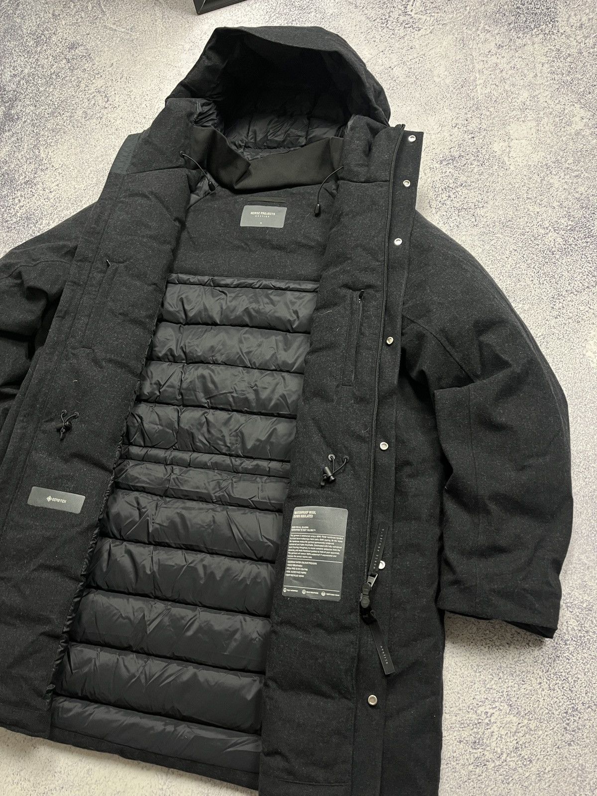 Norse Projects Norse Projects Rokkvi 6.0 Gore-Tex Parka Jacket Size US XL / EU 56 / 4 - 4 Thumbnail