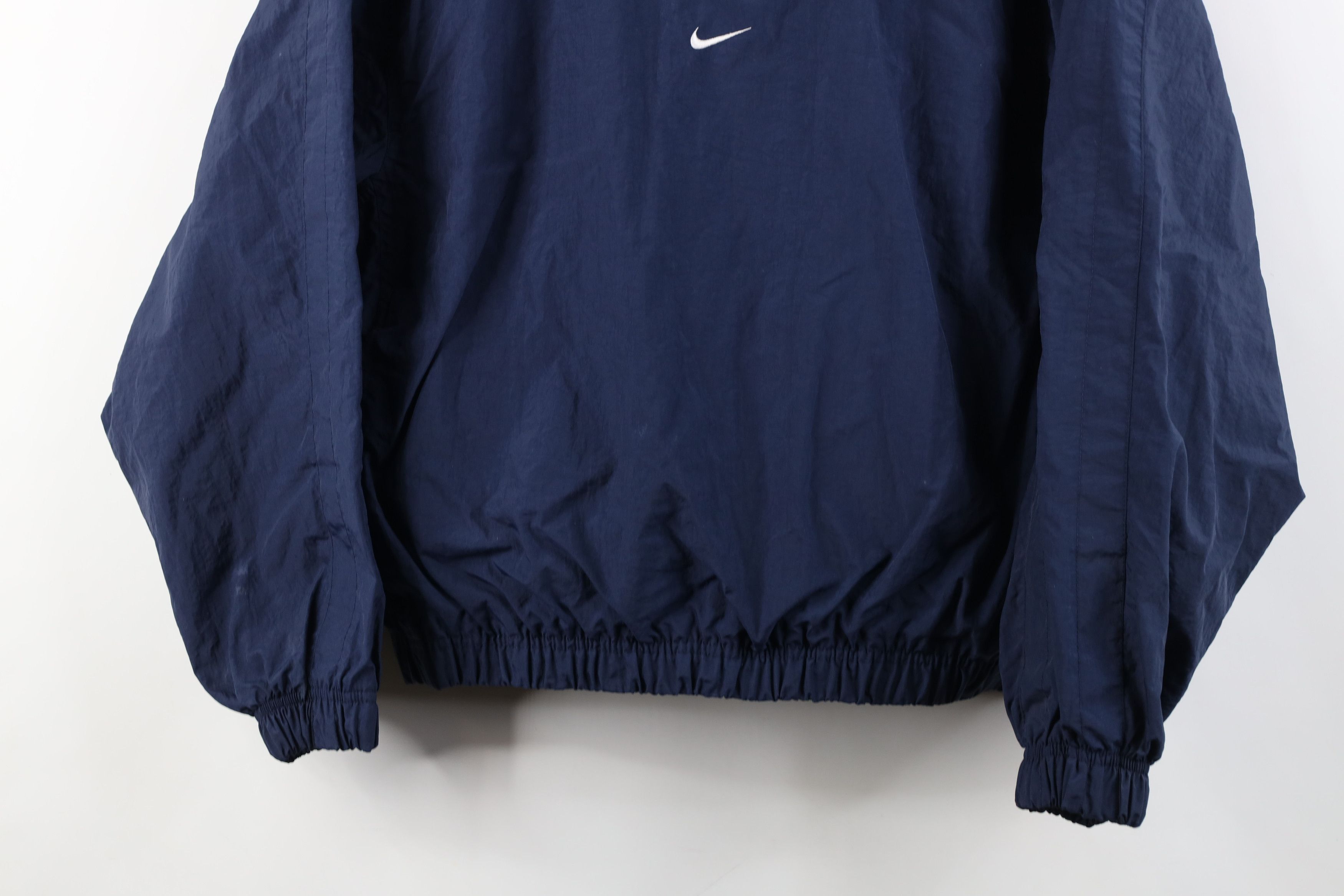 Nike Vintage 90s Nike Center Swoosh Cropped Windbreaker Jacket Size S / US 4 / IT 40 - 3 Thumbnail