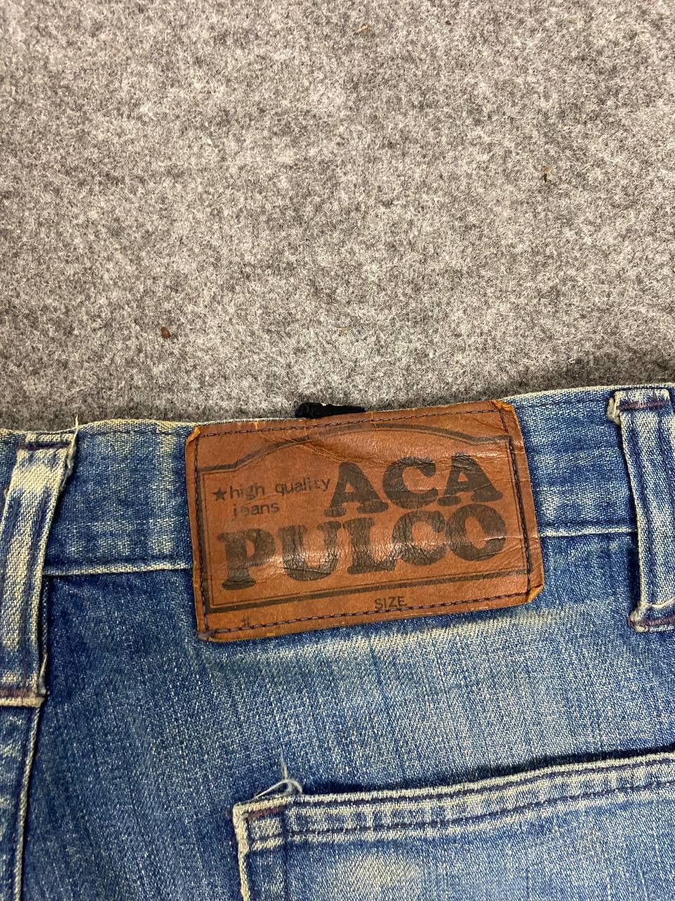 vintage acapulco japanese brands bootcut flare denim