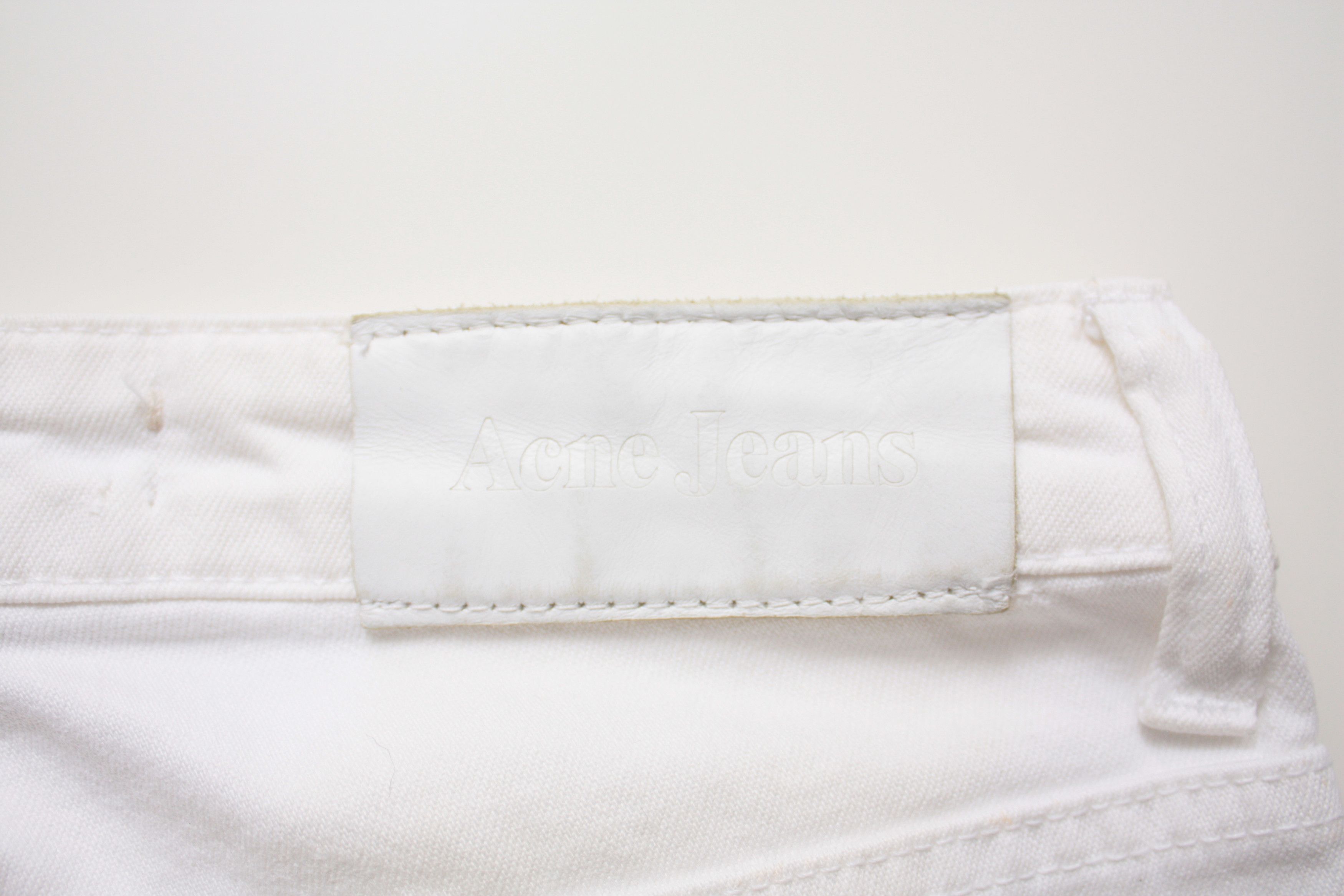 Acne Studios Acne Jeans Hep White 26/32 Denim Jeans Size 26" / US 2 / IT 38 - 5 Thumbnail