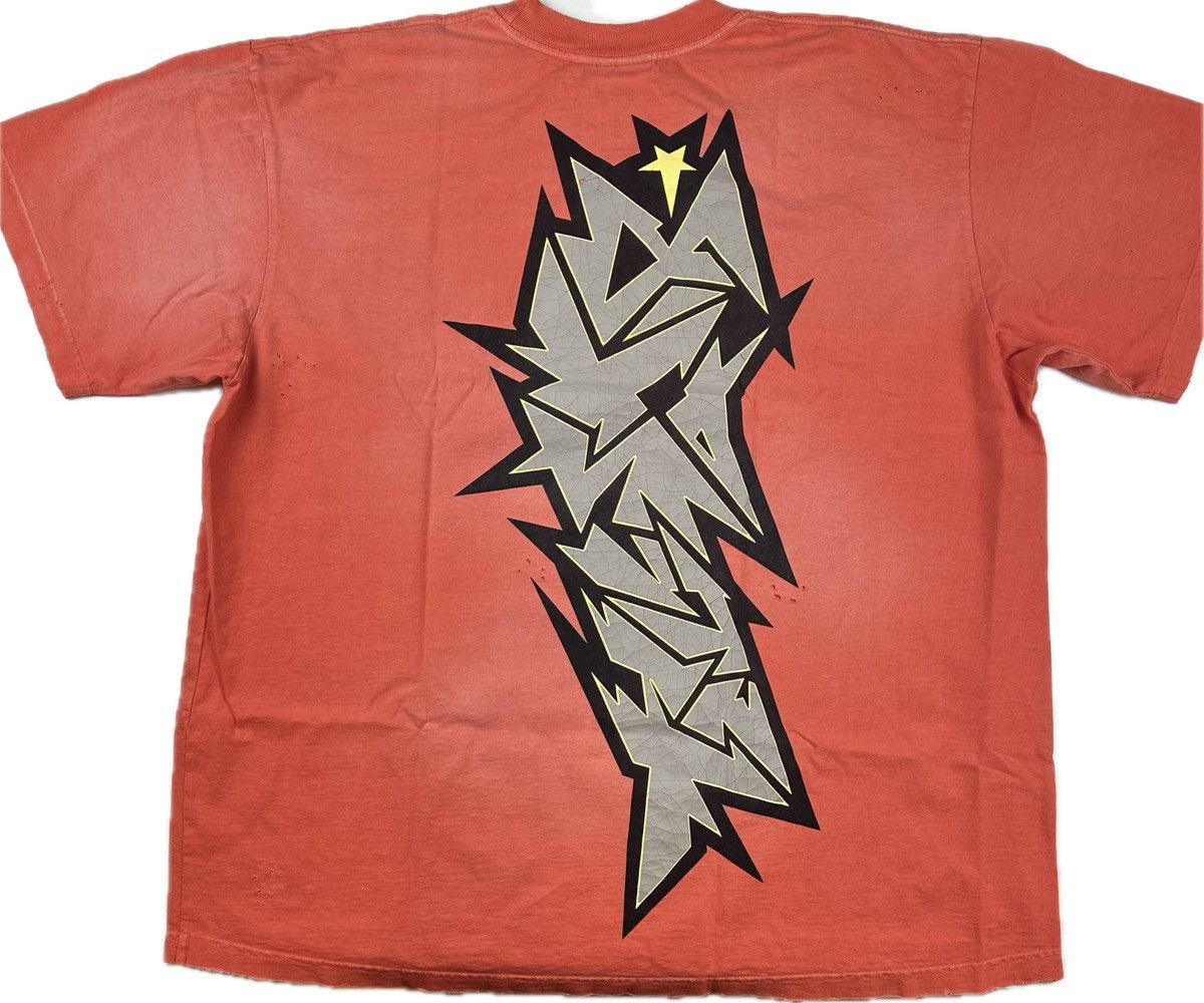 HELLSTAR Hellstar Cracked Print T-shirt 3XL Size US XXL / EU 58 / 5 - 3 Thumbnail