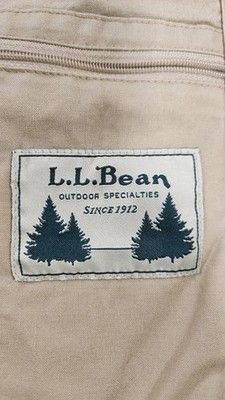 L.L. Bean L.L. Bean 44-Tall Cotton Sport Coat Blazer Elbow Patch Size 44L - 10 Thumbnail