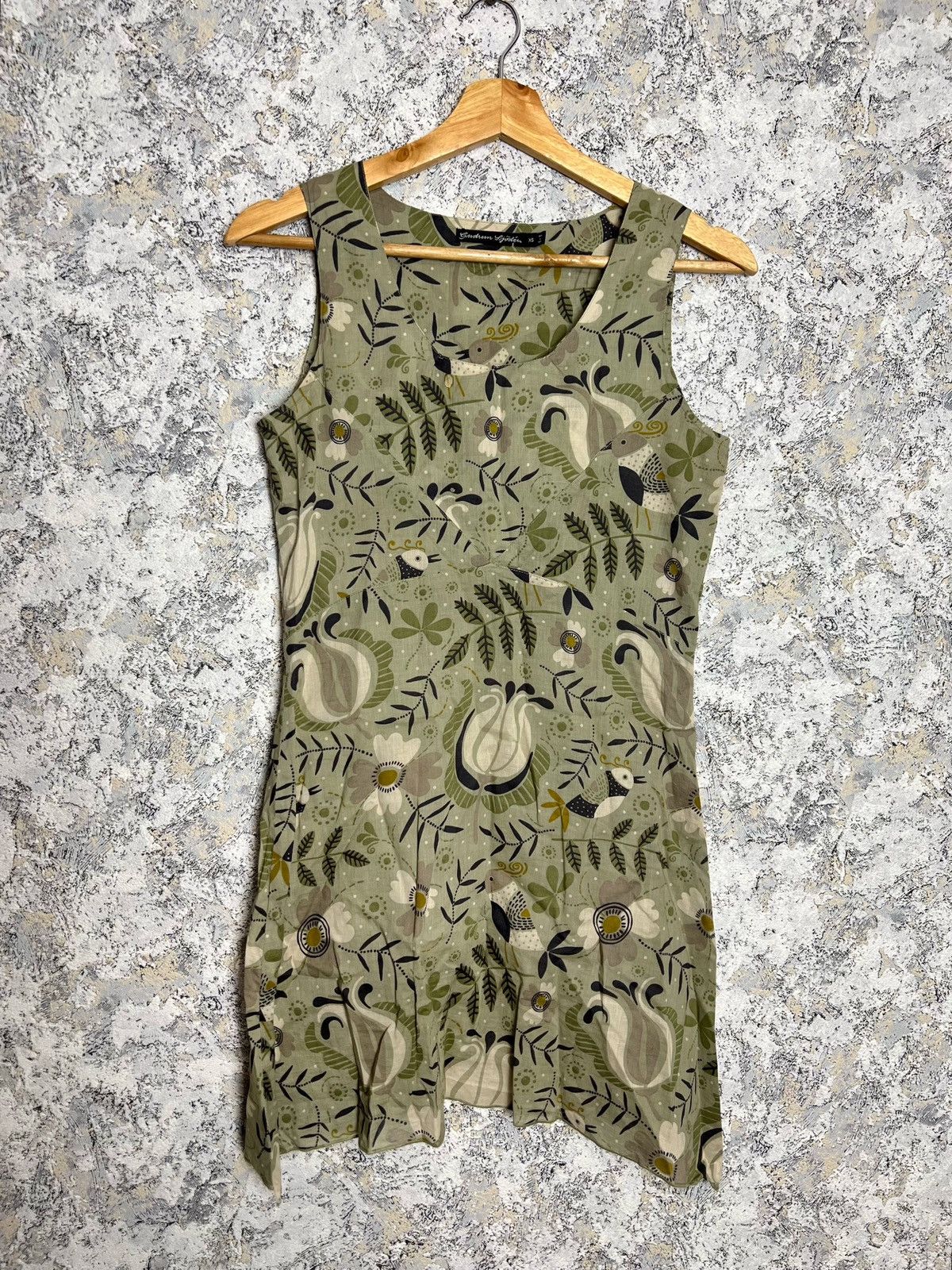 Designer Gudrun Sjoden Patterned Dress Women’s Viskos Material Sjöden Size XS / US 0-2 / IT 36-38 - 1 Thumbnail