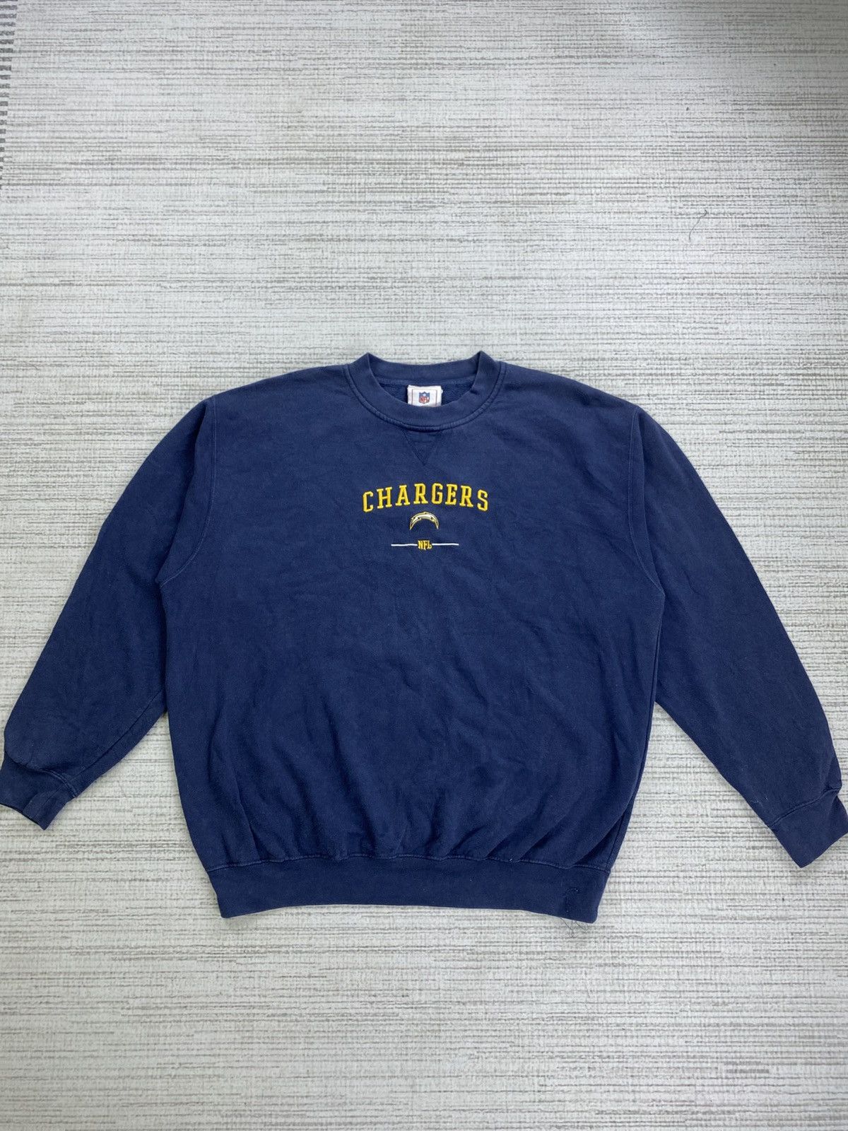 NFL × Vintage Vintage Chargers San Diego NFL Sweatshirt Size US XL / EU 56 / 4 - 1 Thumbnail