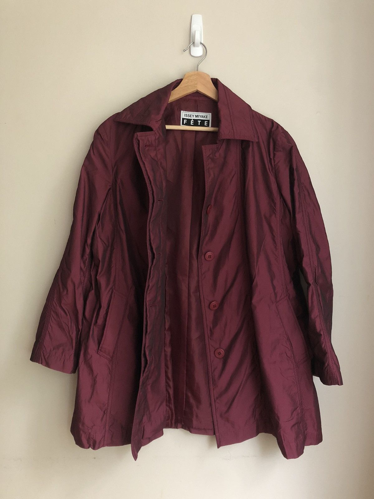 Pleats Please Issey Miyake Issey Miyake Fete Vintage Crushed Nylon Jacket Size M / US 6-8 / IT 42-44 - 12 Thumbnail