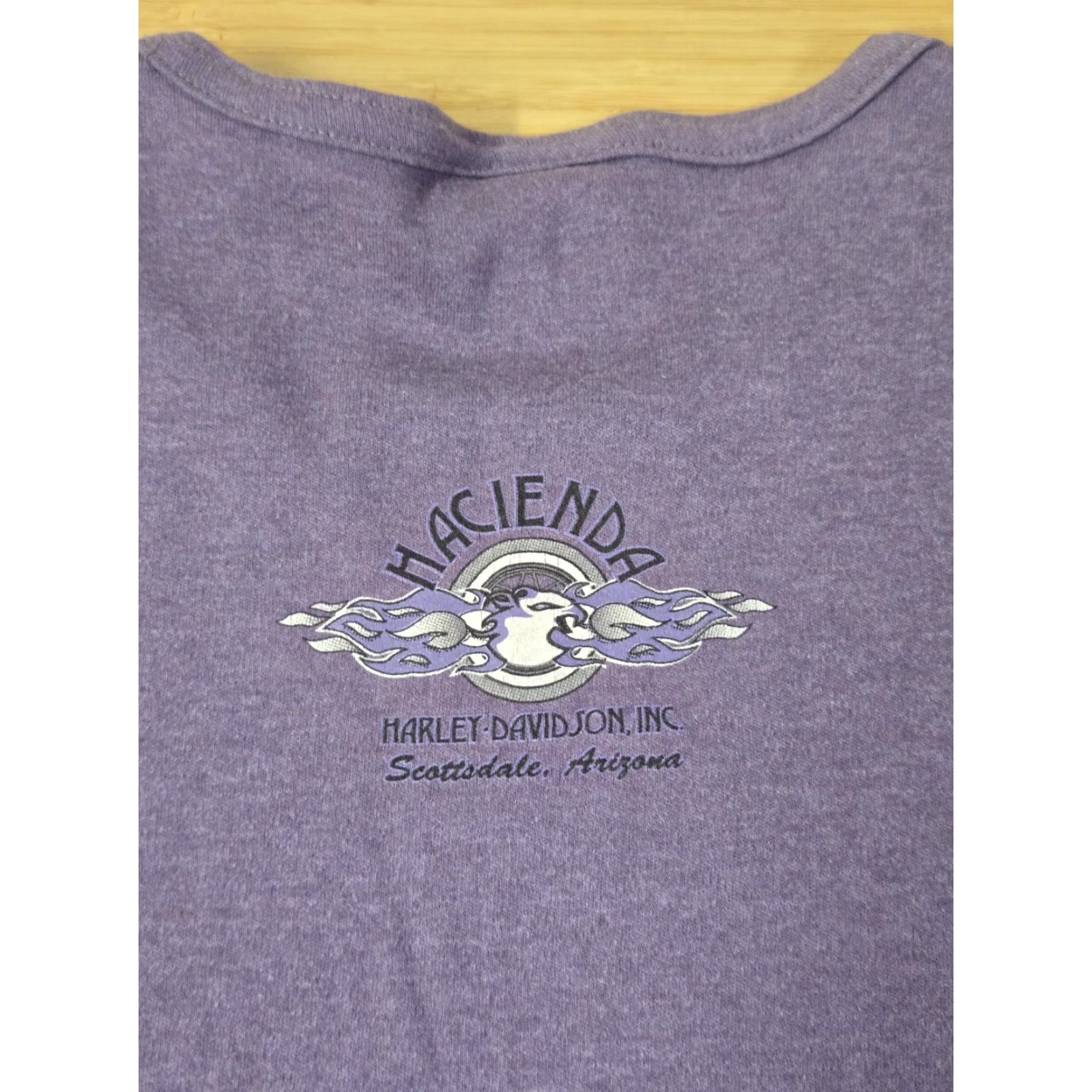 Harley Davidson VINTAGE Harley-Davidson Shirt Womens Small Long Sleeve Legendary Style Scottsdale Arizona Size S / US 4 / IT 40 - 6 Thumbnail
