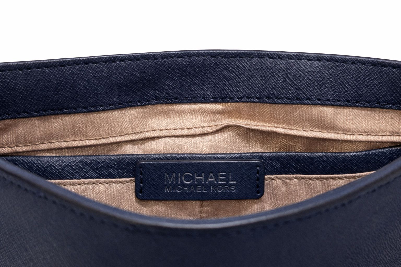Michael Kors Michael Kors Jet Set Travel Navy Saffiano Crossbody Bag Size ONE SIZE - 5 Thumbnail