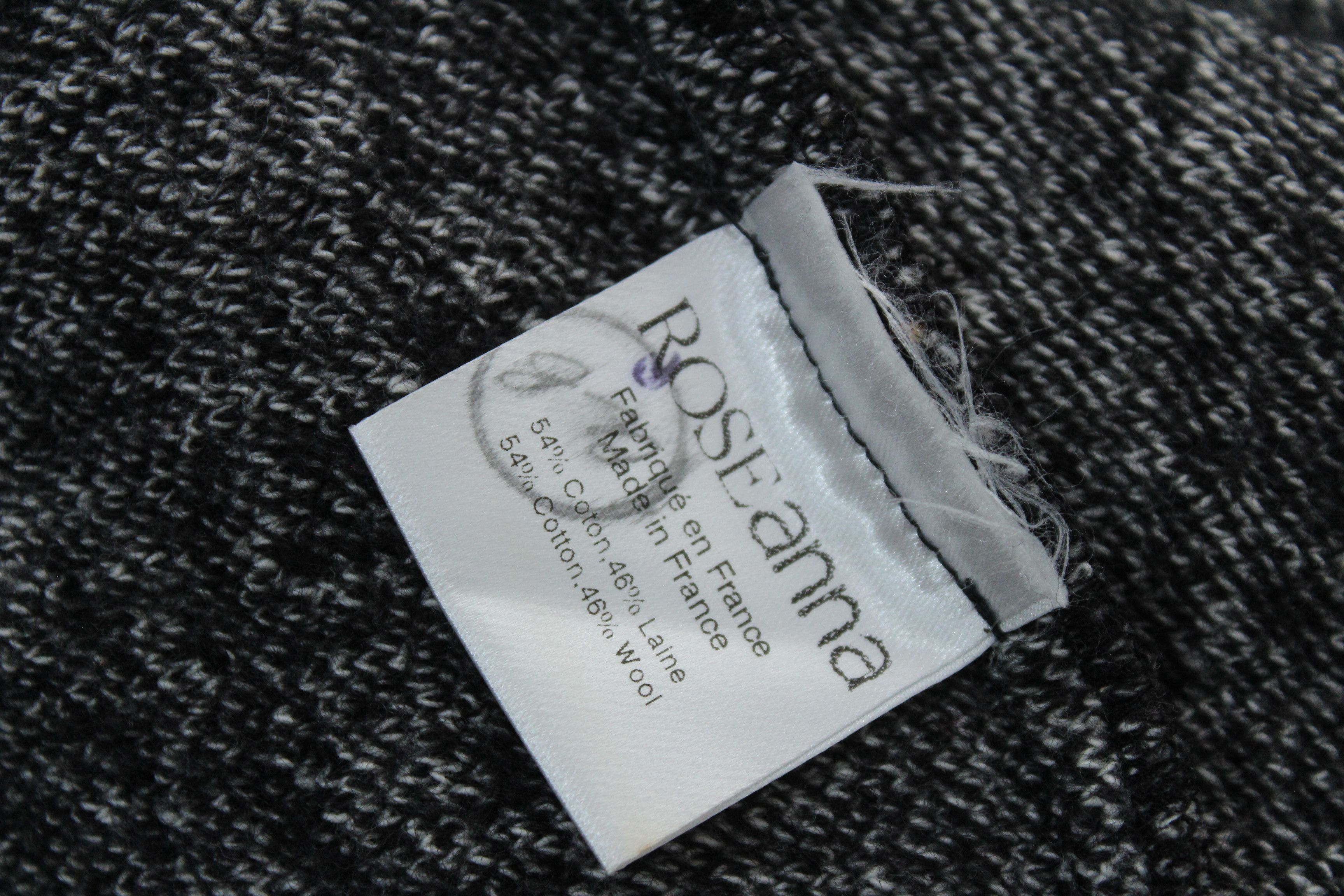 Vintage Roseanna Paris Oversized Melange Wool Knit Poncho Coat Size S / US 4 / IT 40 - 9 Thumbnail