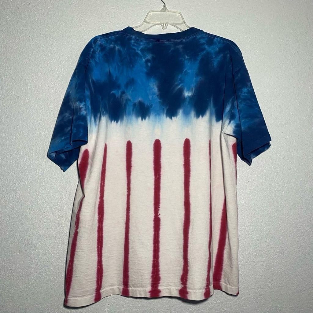 Other Tie Dye T-Shirt Blue Red Size XL sun dog tag Size US XL / EU 56 / 4 - 2 Thumbnail