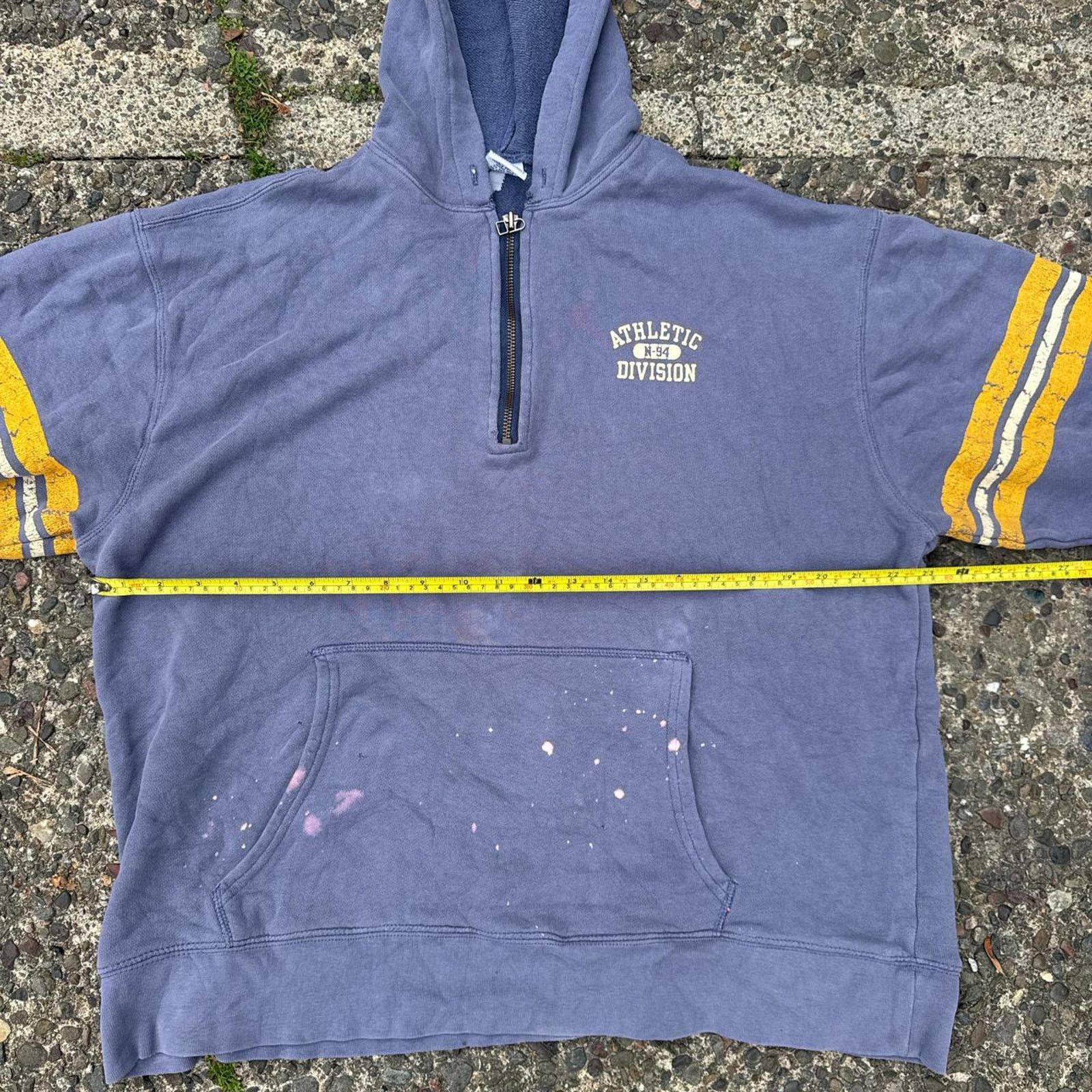 Old Navy Sun-Faded Old Navy Quarter Zip Hoodie – Size Large Size US L / EU 52-54 / 3 - 7 Thumbnail