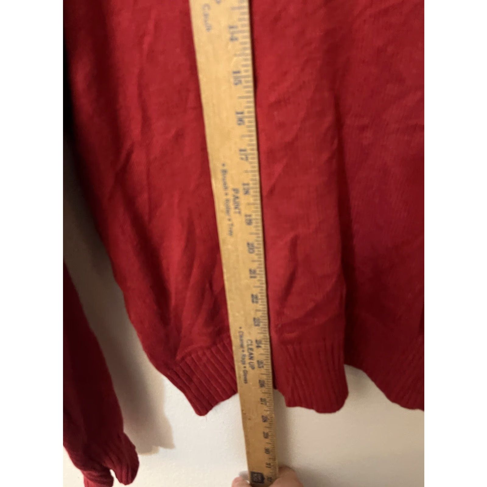 Dockers VINTAGE DOCKERS Christmas Sweater Shirt Mens Small Red Cotton Geometric Knit Crew Neck Pullover Holiday Christmas 70s 80s Size US S / EU 44-46 / 1 - 4 Thumbnail