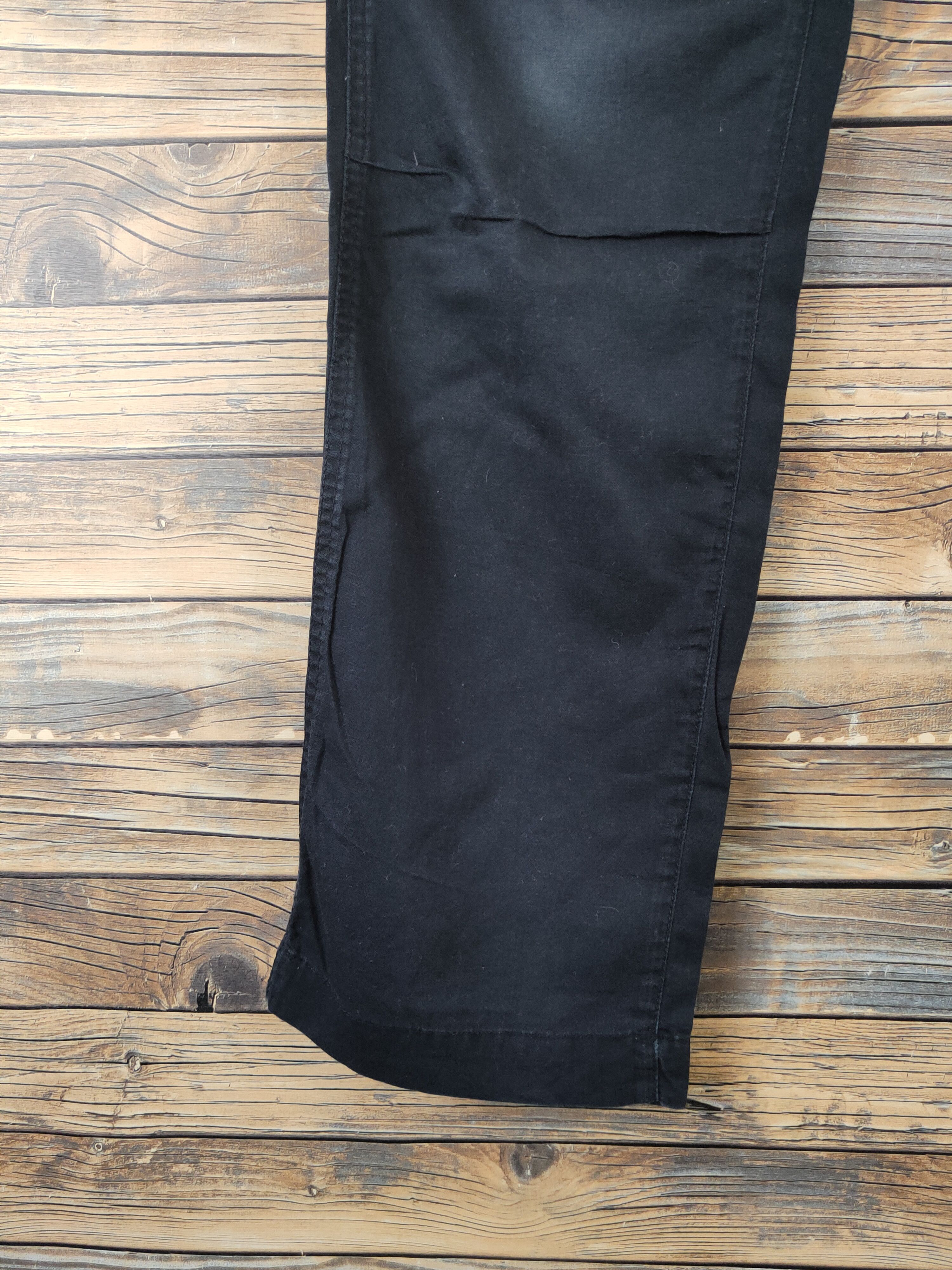 Japanese Brand Back Number Black Multipocket Tactical Cargo Pants #W1859 Size US 33 - 4 Thumbnail
