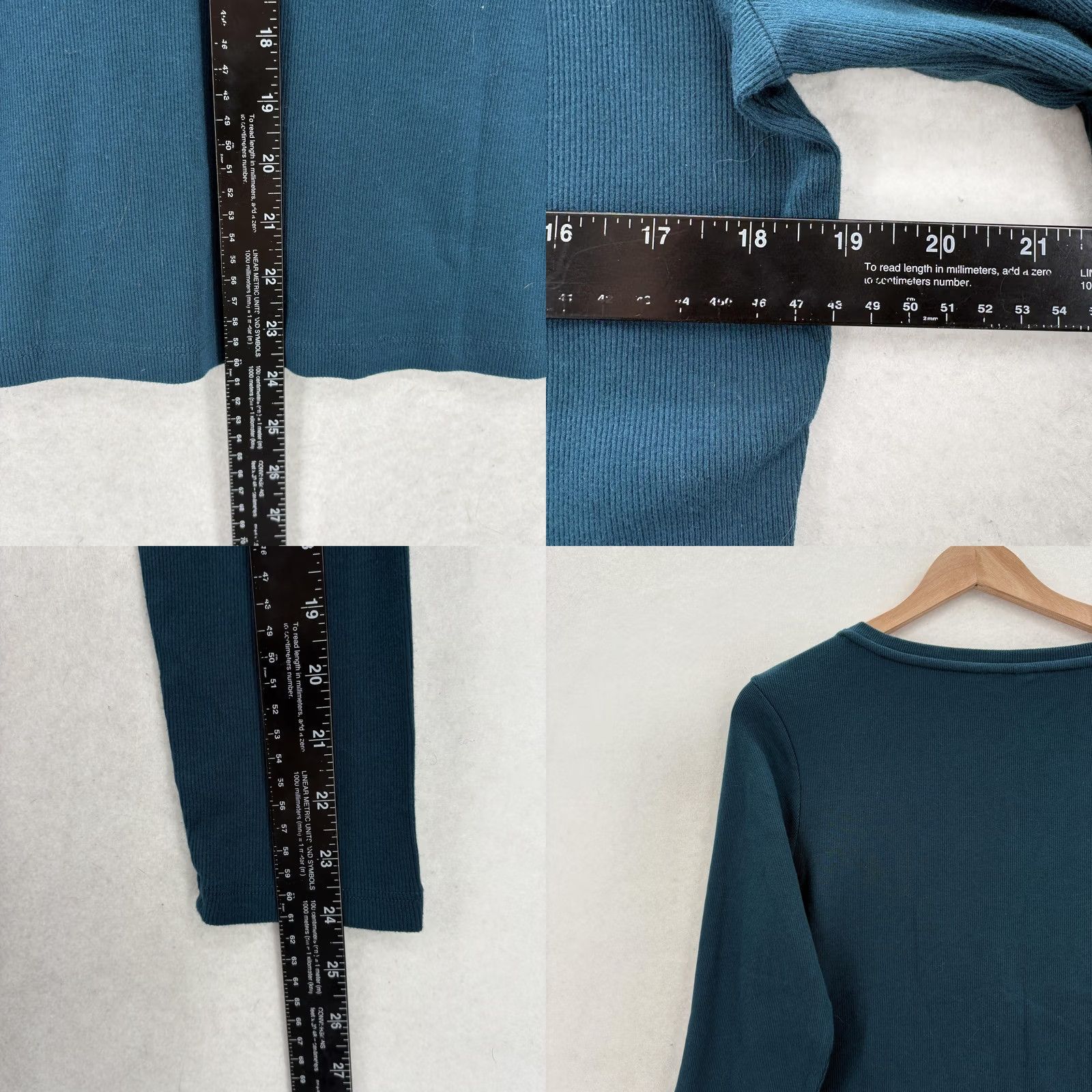 Banana Republic Banana Republic Sweater Womens Large Green Ribbed Henley Long Sleeve Casual NWT Size L / US 10 / IT 46 - 8 Thumbnail