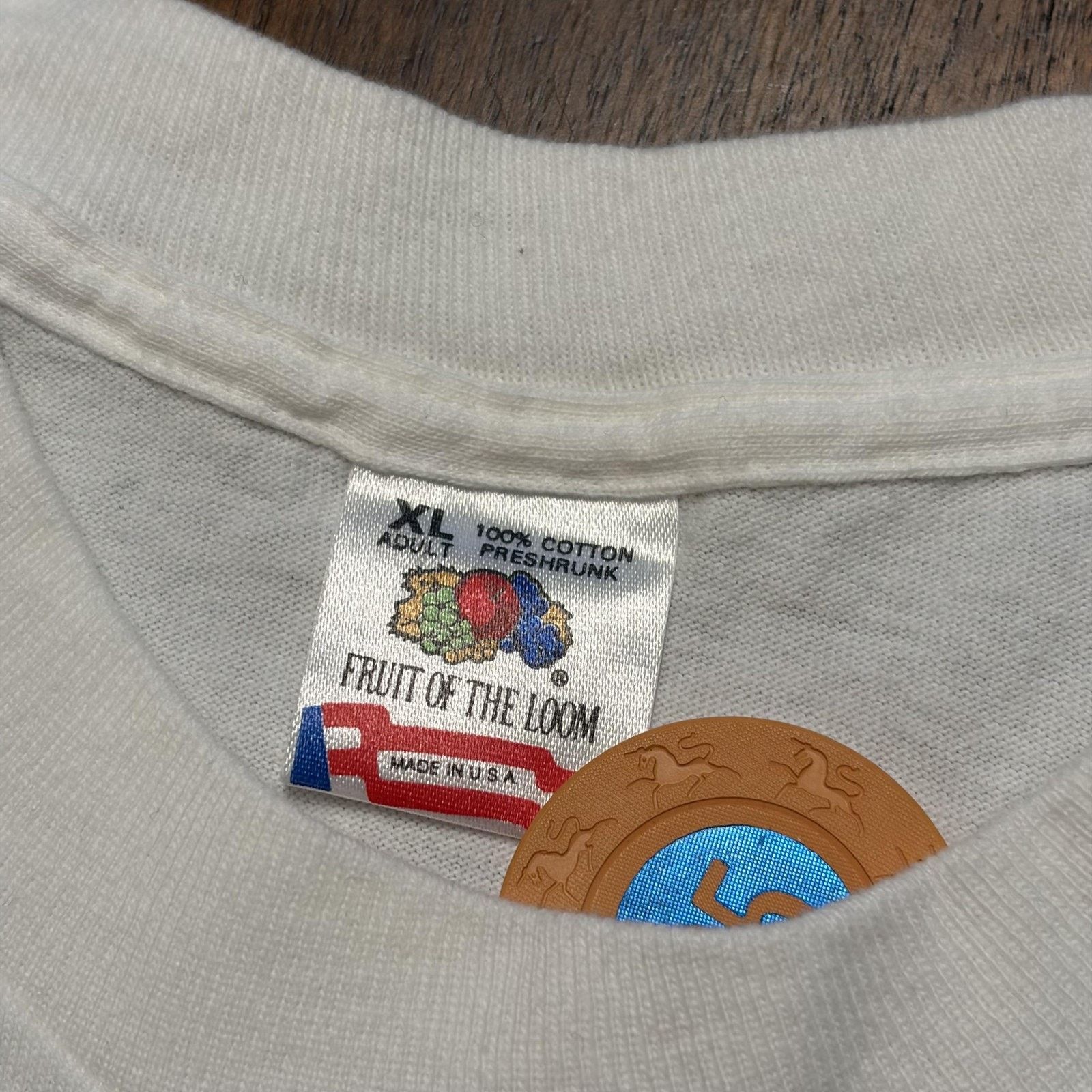 Fruit Of The Loom Vtg Fruit Of The Loom Shirt XL God Can't Do What Christian Size US XL / EU 56 / 4 - 9 Thumbnail