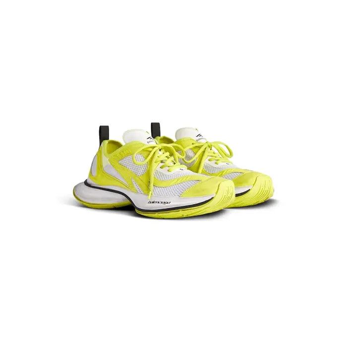 Balenciaga o1la1rc1a0226 Circuit Sneakers In Yellow/White Size US 7 / EU 40 - 2 Thumbnail