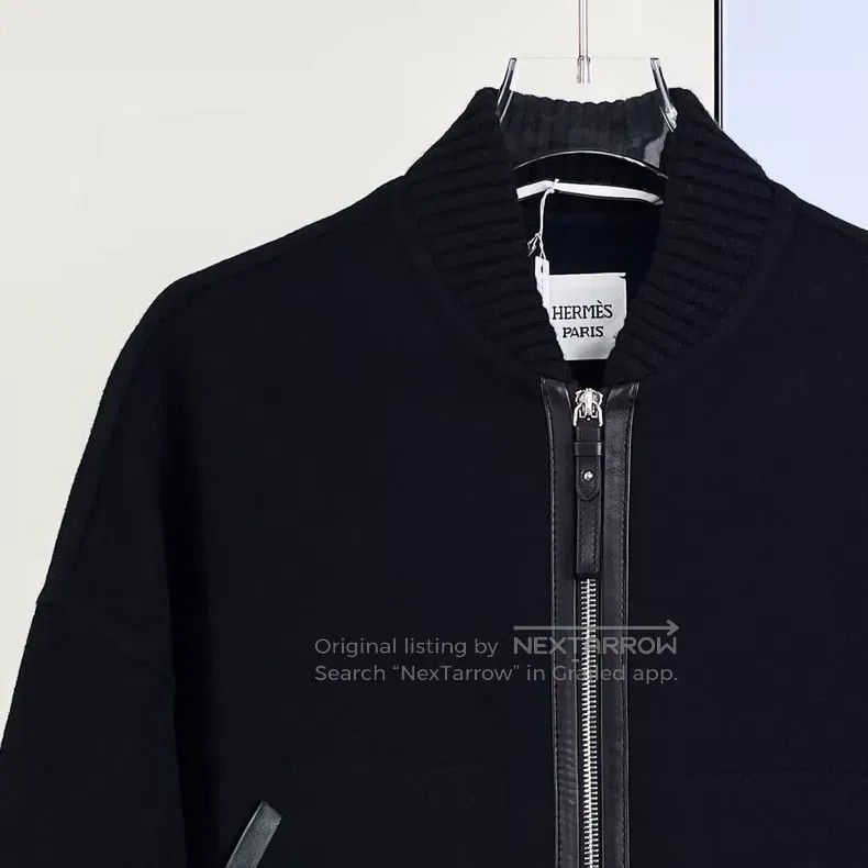 Hermes Hermes Black Cashmere Zipper Jacket Size XS / US 0-2 / IT 36-38 - 4 Thumbnail