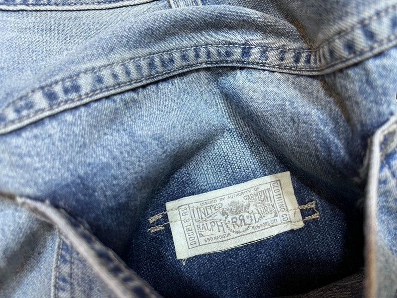 RRL Ralph Lauren RRL Ralph Lauren Outdated old patch washed distressed logg Size US 34 / EU 50 - 5 Thumbnail