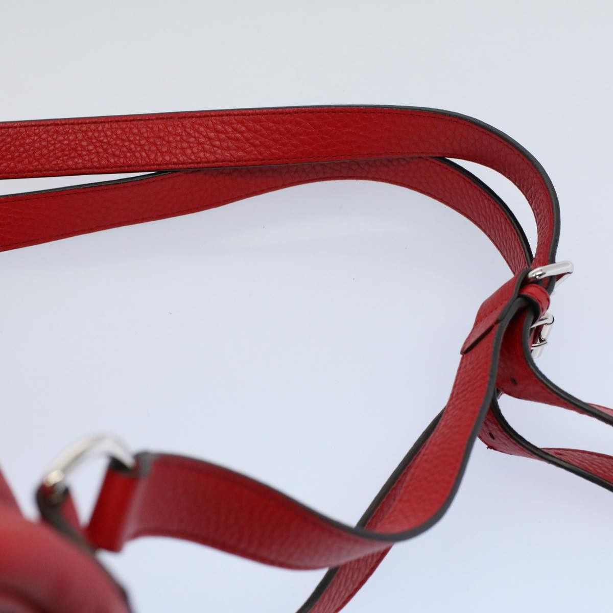 Gucci GUCCI Soho Backpack Leather Red Size ONE SIZE - 7 Thumbnail