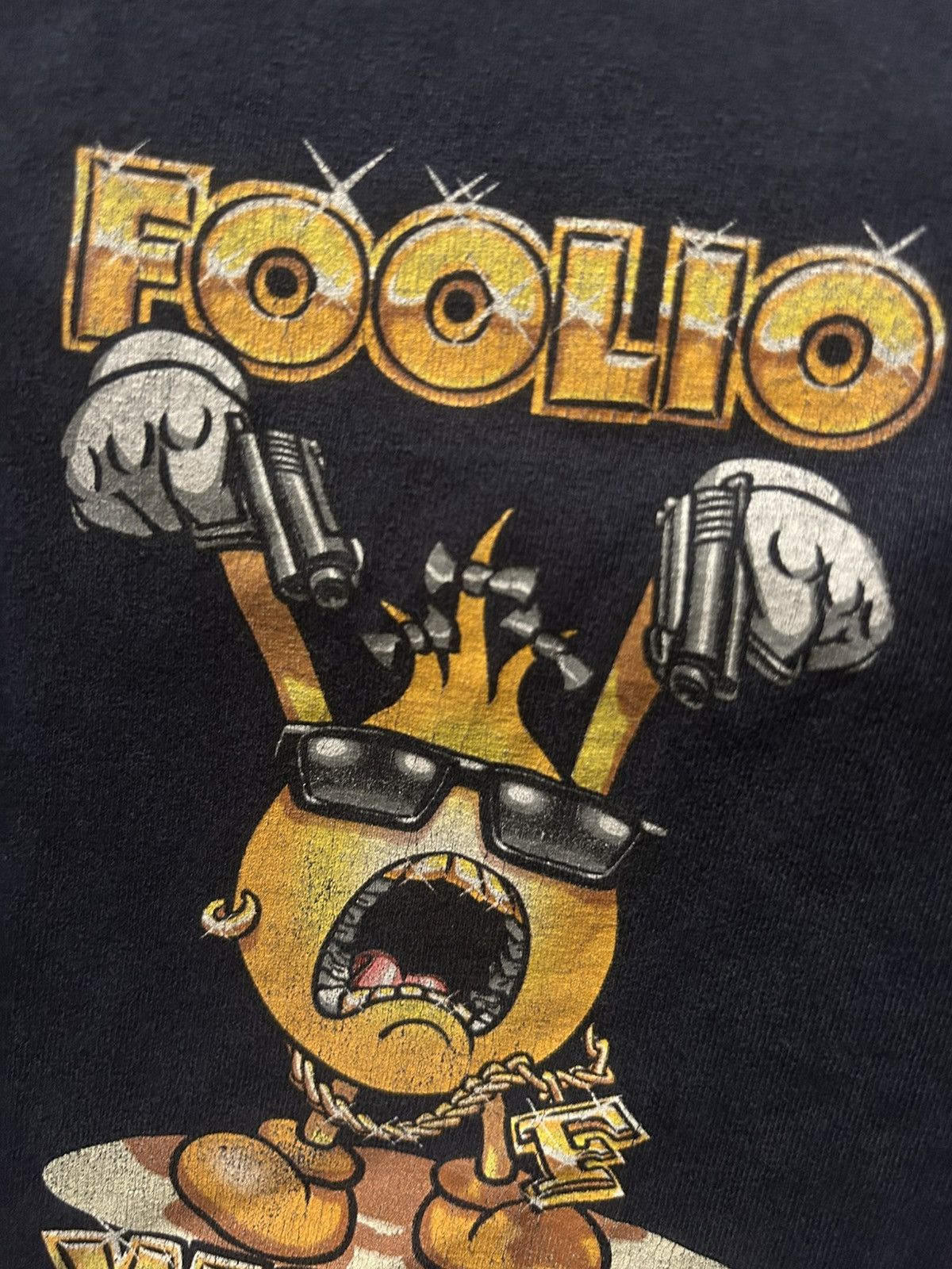 World Industries Vintage World Industries Foolio w/ Pistols Graphic Skate Tee Size US M / EU 48-50 / 2 - 3 Thumbnail