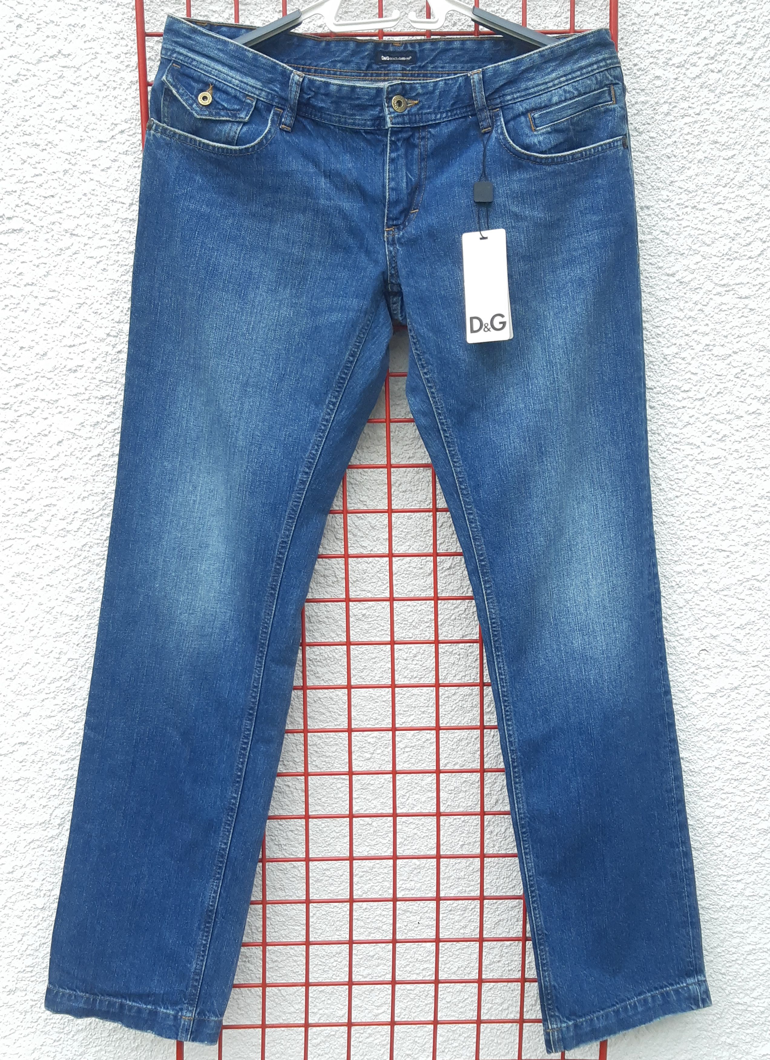 Dolce & Gabbana Rare DOLCE GABBANA Jeanius Mind New Vintage Denim NWT Size US 34 / EU 50 - 1 Thumbnail