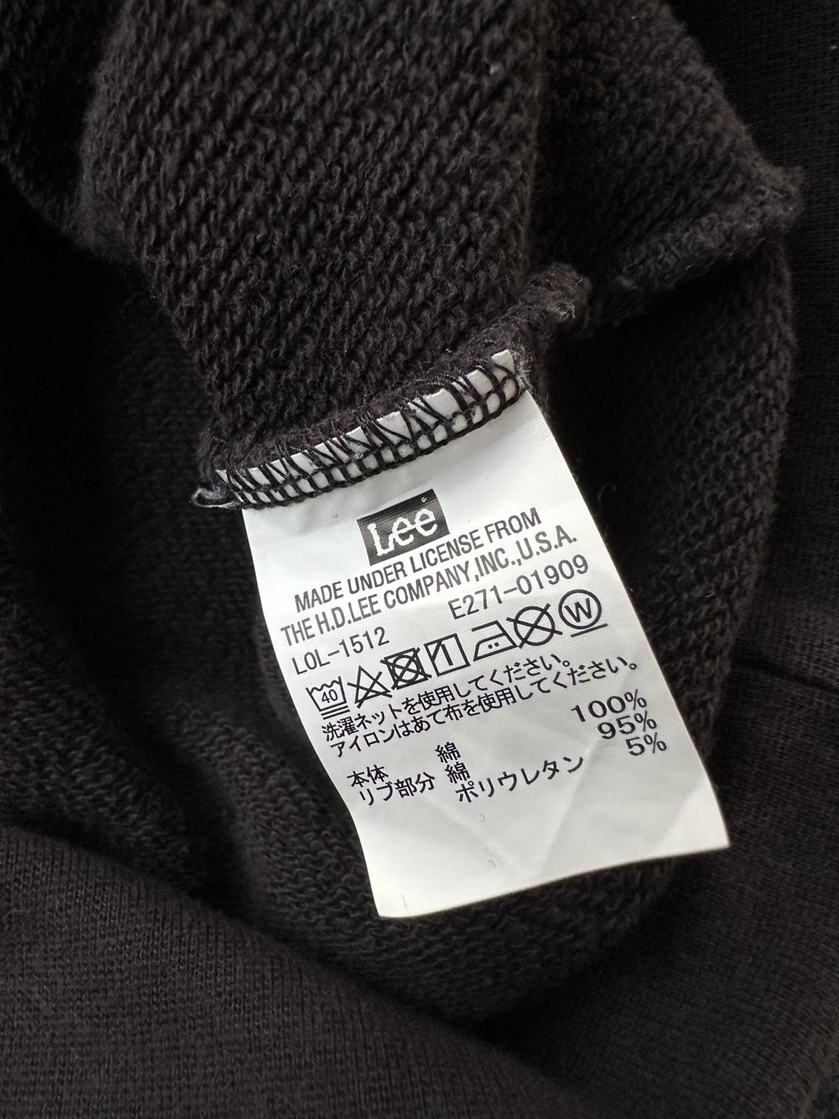 Lee × Vintage Vintage Lee Center Logo Sunfaded Crewneck Z39 Size US M / EU 48-50 / 2 - 8 Thumbnail