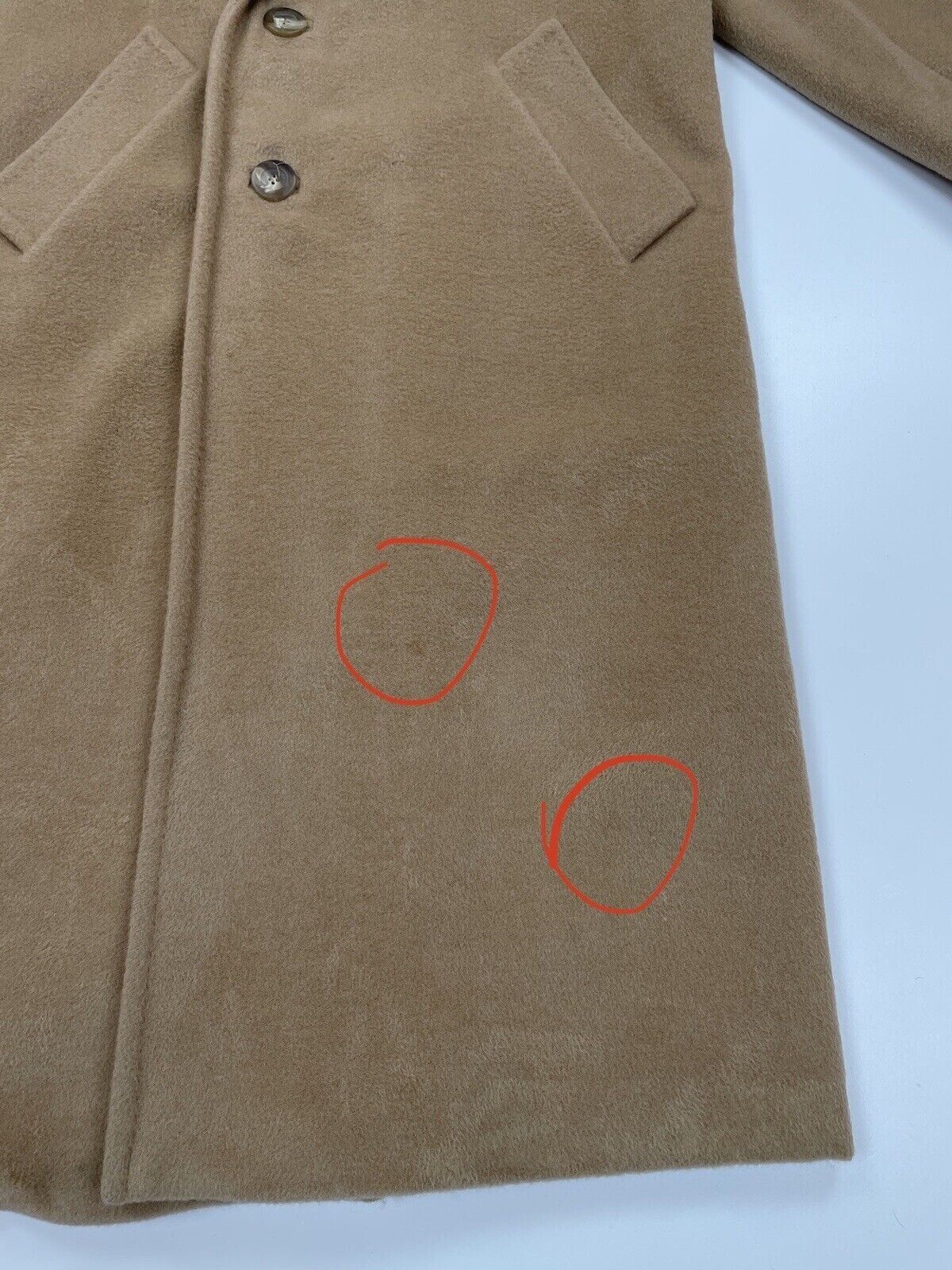 Max Mara Vintage Max Mara Iconic Camel Coat Double Breasted Cashmere Size S / US 4 / IT 40 - 14 Thumbnail