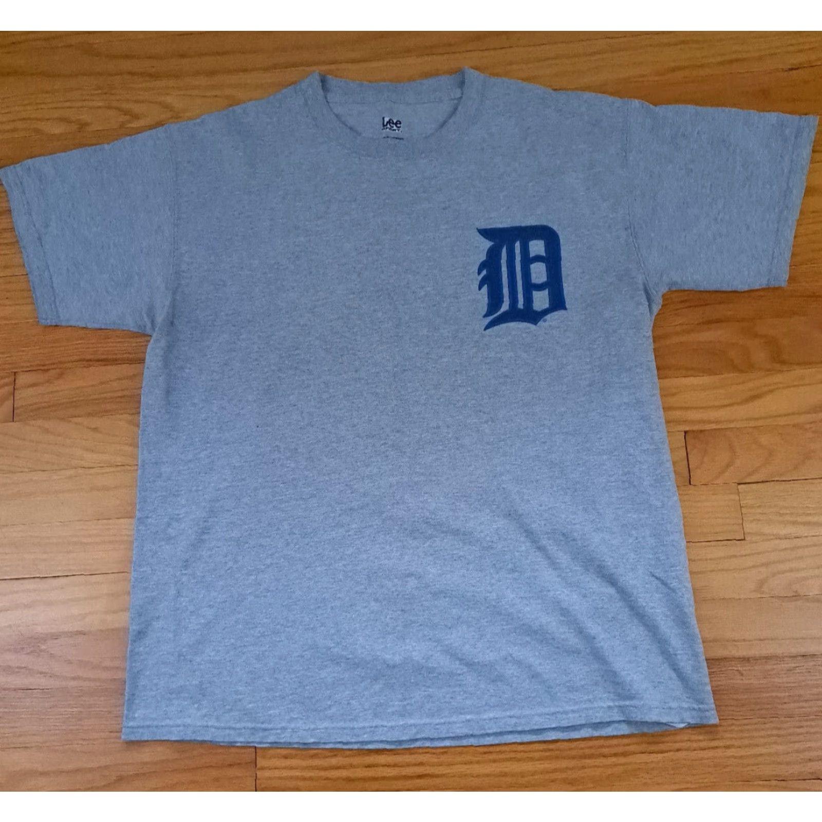 Lee Lee Detroit Tigers Ivan Pudge Rodriguez T-Shirt L Gray Sports Unisex Adults Short Sleeve 2006 Regular Shirt Men Women Size US L / EU 52-54 / 3 - 3 Thumbnail