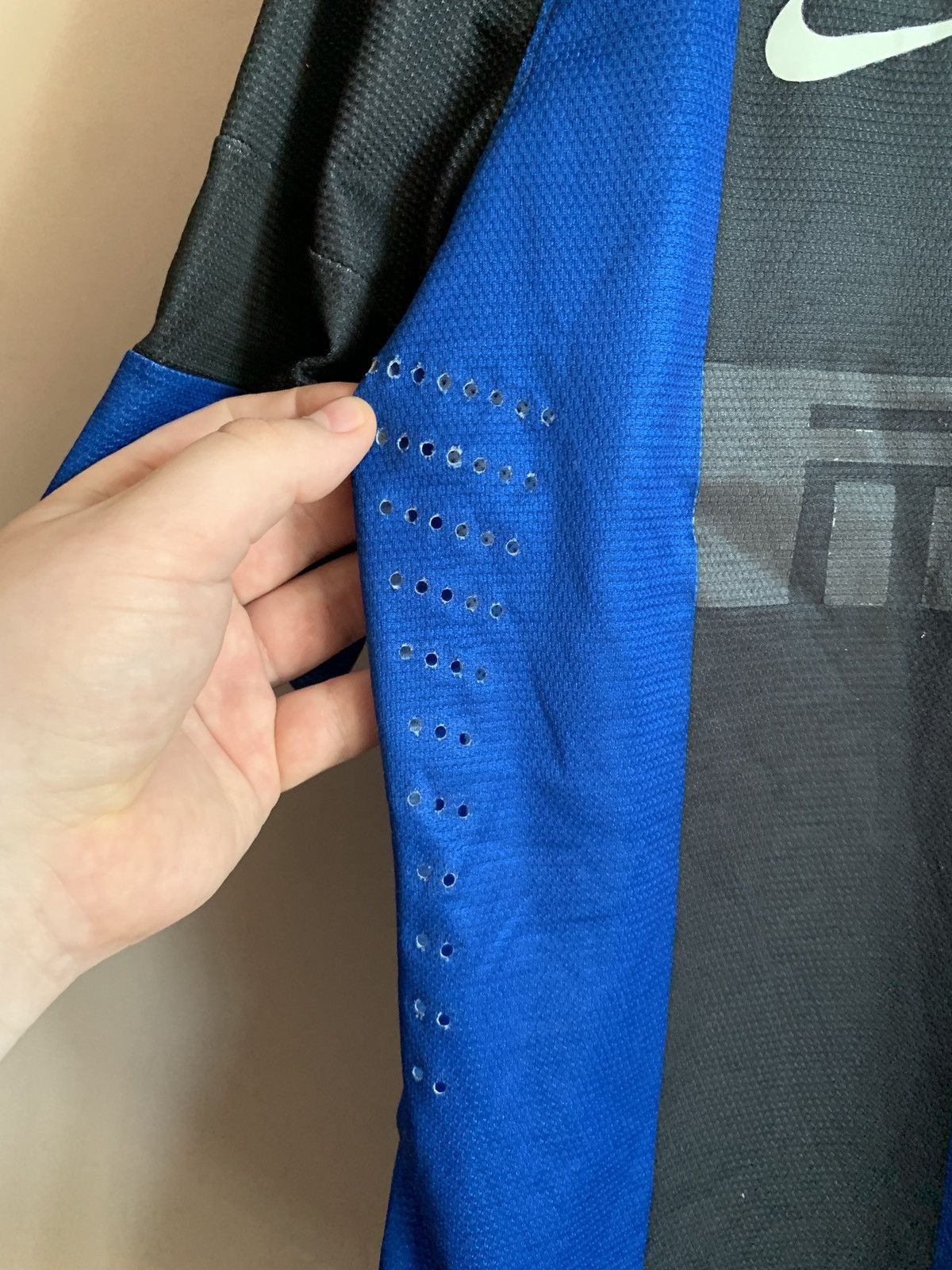 Nike Inter Milan Home Football Shirt Nike Player Issue Jersey L Size US L / EU 52-54 / 3 - 13 Thumbnail