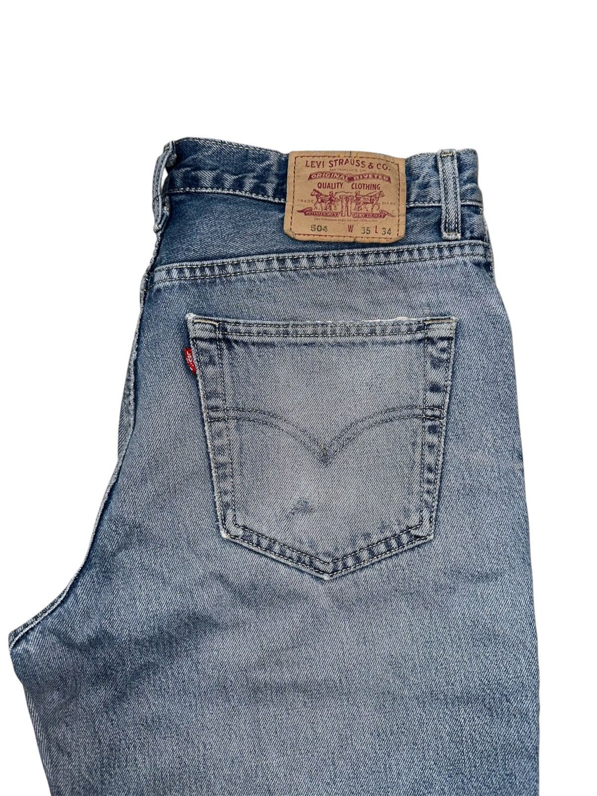 Levi's Vintage Clothing Levis 504 vintage Size US 35 - 11 Thumbnail