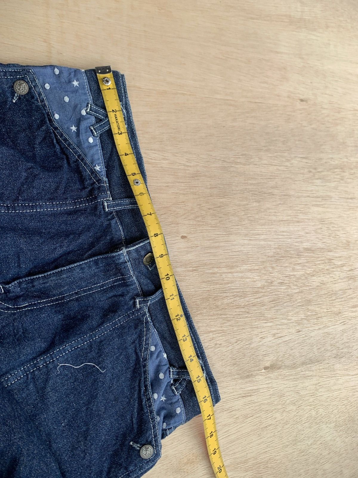 Hysteric Glamour × Japanese Brand Funky Bass Kapital Style Denim Jeans Size US 33 - 10 Thumbnail