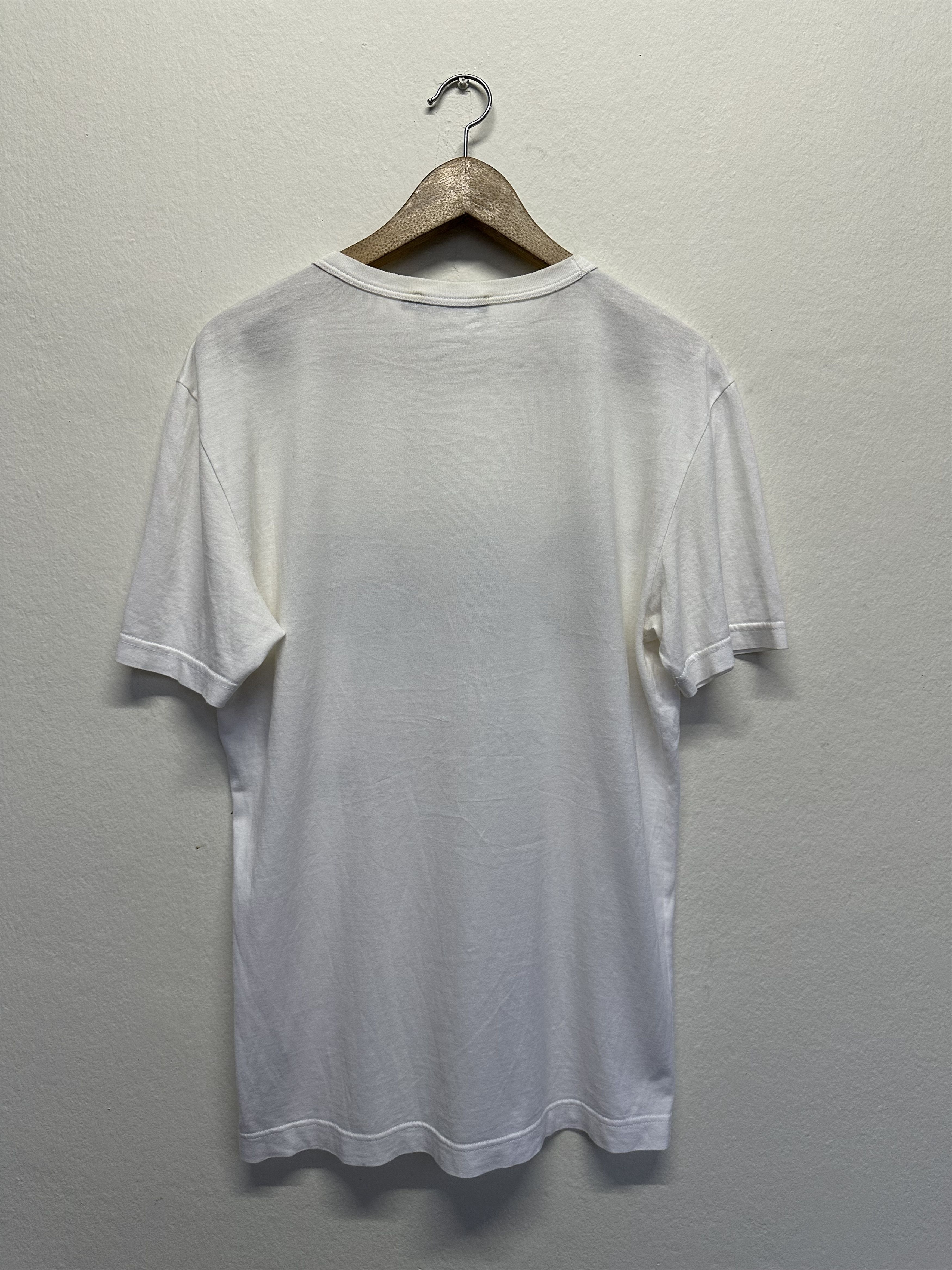 Dolce & Gabbana D&G Dolce & Gabbana Sartoria White Print Tee Size US S / EU 44-46 / 1 - 2 Thumbnail