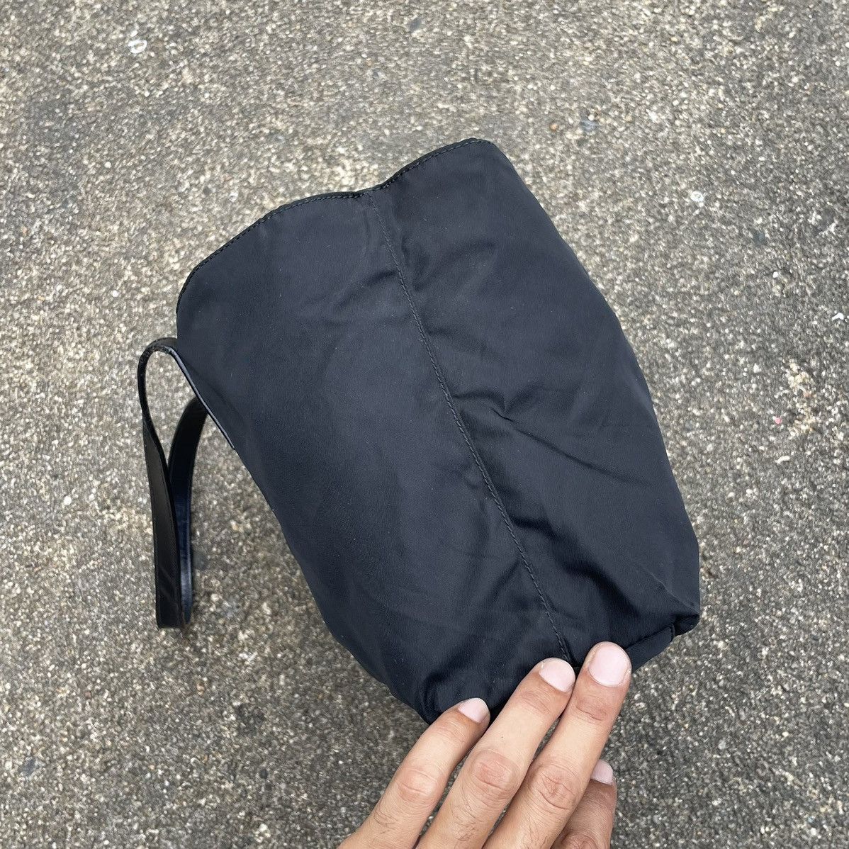 Prada Prada Black Nylon Tote Size ONE SIZE - 6 Thumbnail