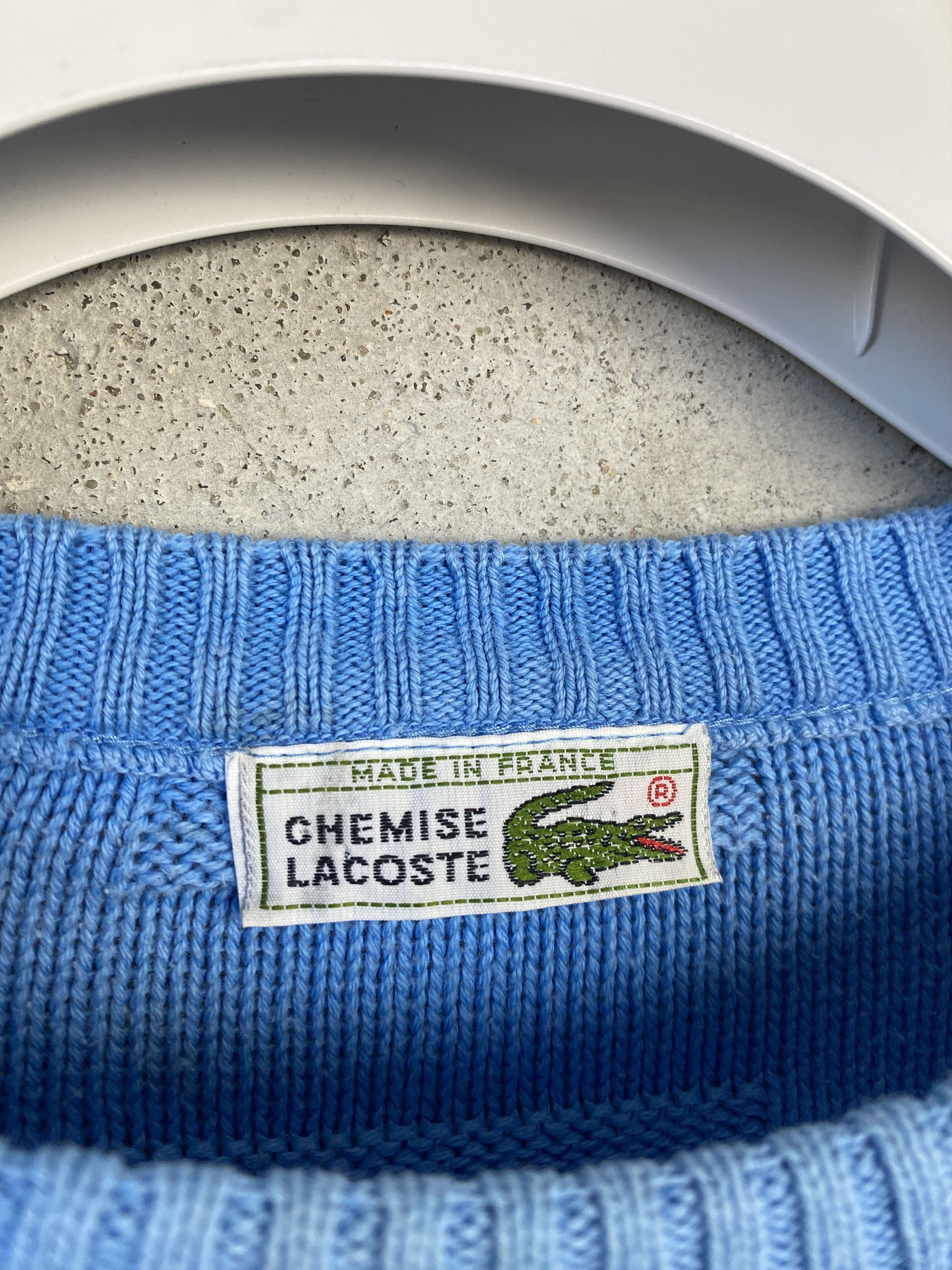 Lacoste Lacoste small logo vintage sweater knitwear casual Size US M / EU 48-50 / 2 - 3 Thumbnail