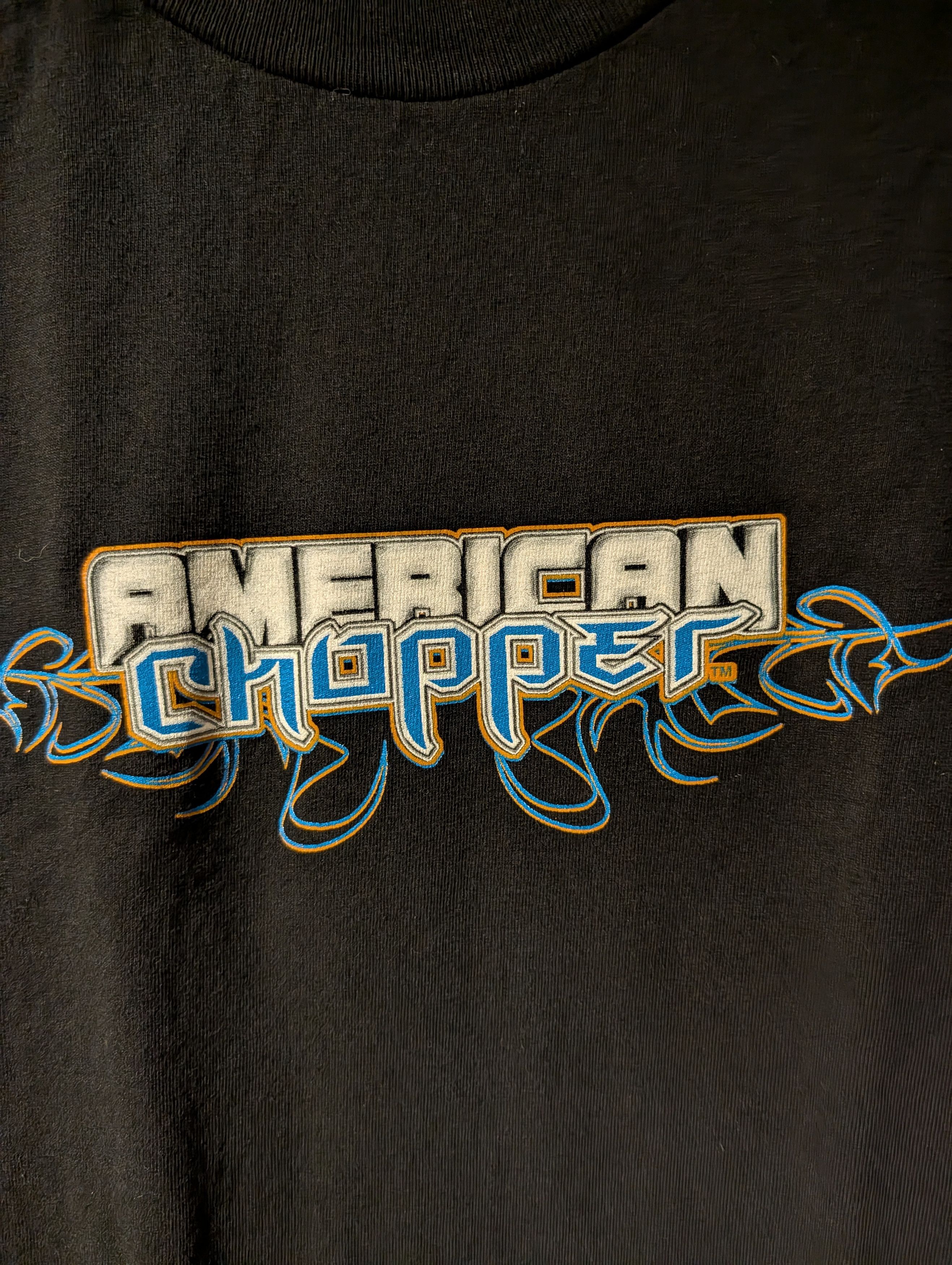 West Coast Choppers Vintage 2004 American Choppers Motorcycle Flames T-Shirt Size US L / EU 52-54 / 3 - 4 Thumbnail