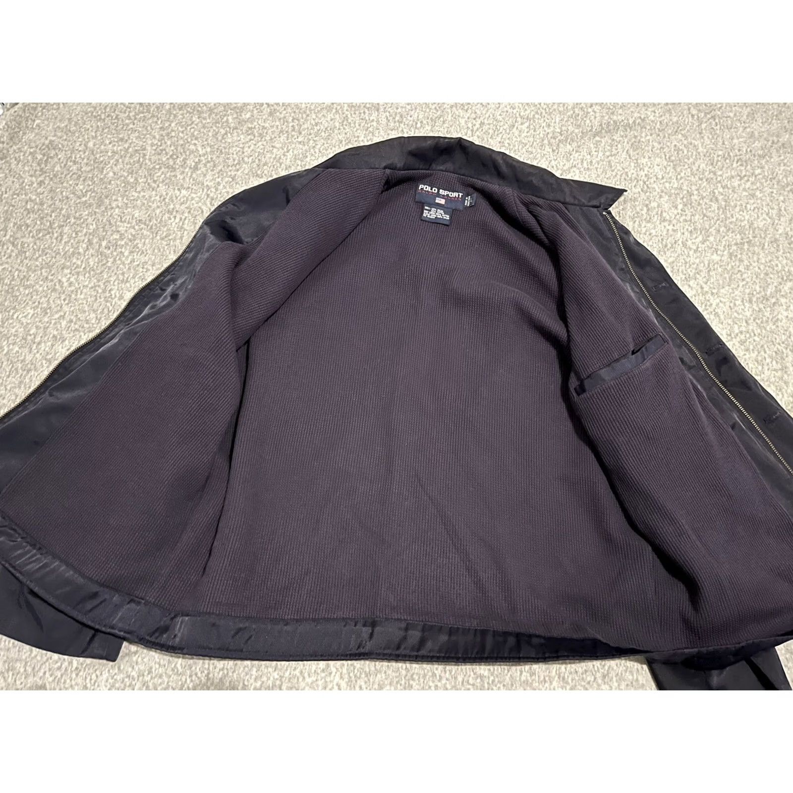 Ralph Lauren VINTAGE Ralph Lauren Polo Sport Marine Supply Navy Blue Jacket Coat Large Size US L / EU 52-54 / 3 - 3 Thumbnail