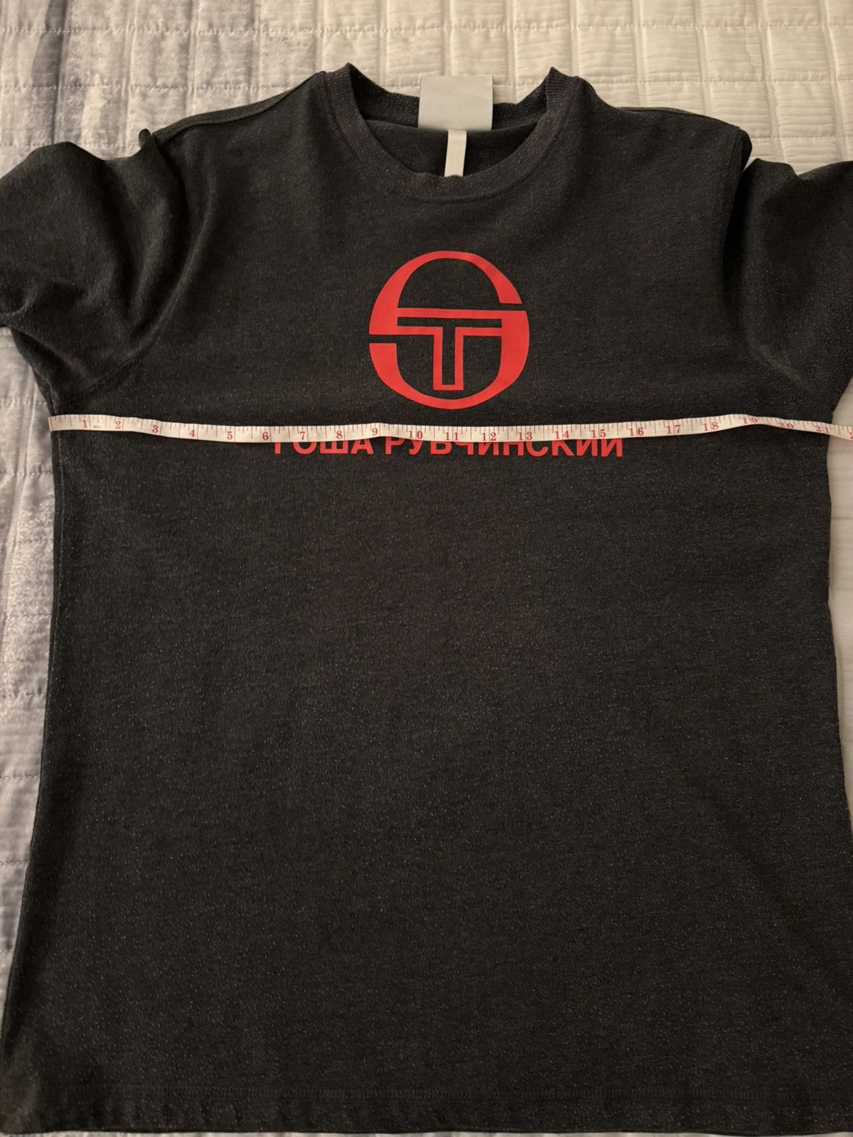Gosha Rubchinskiy × Sergio Tacchini Gosha Rubchinskiy x Sergio Tacchini T-Shirt Size US L / EU 52-54 / 3 - 5 Thumbnail