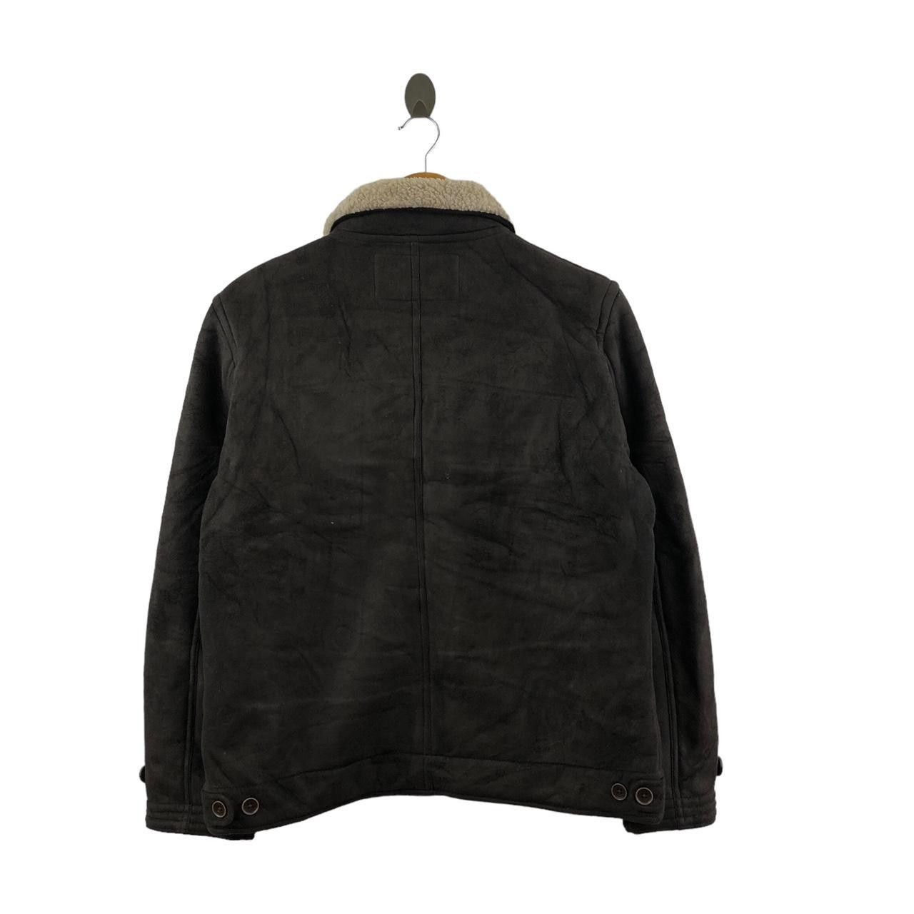 Kansai Yamamoto Vintage KANSAI YAMAMOTO JEANS Shearling Bomber Jacket Size M / US 6-8 / IT 42-44 - 2 Thumbnail