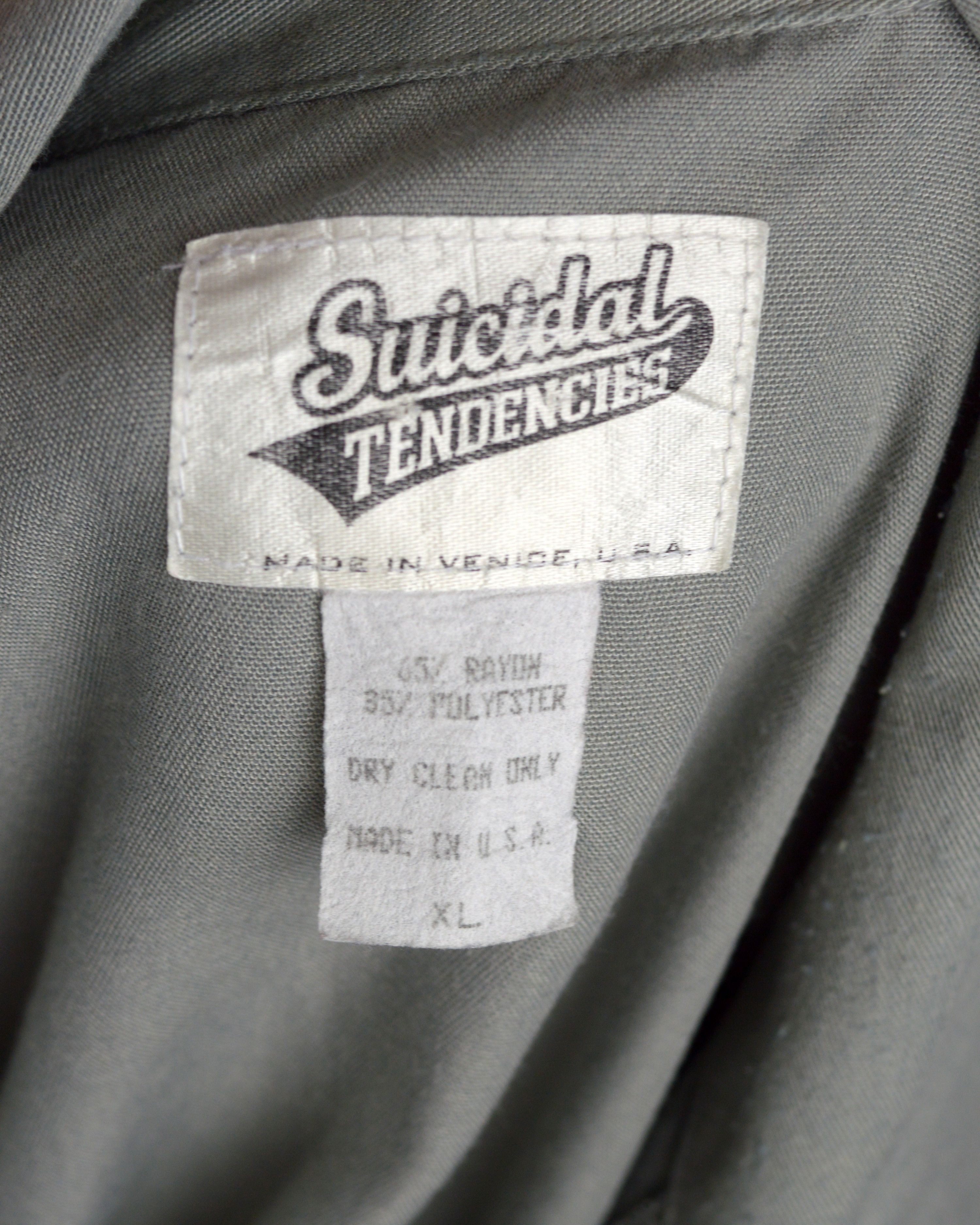 Vintage Vintage Suicidal Tendencies 90s work shirt Size US XL / EU 56 / 4 - 4 Thumbnail