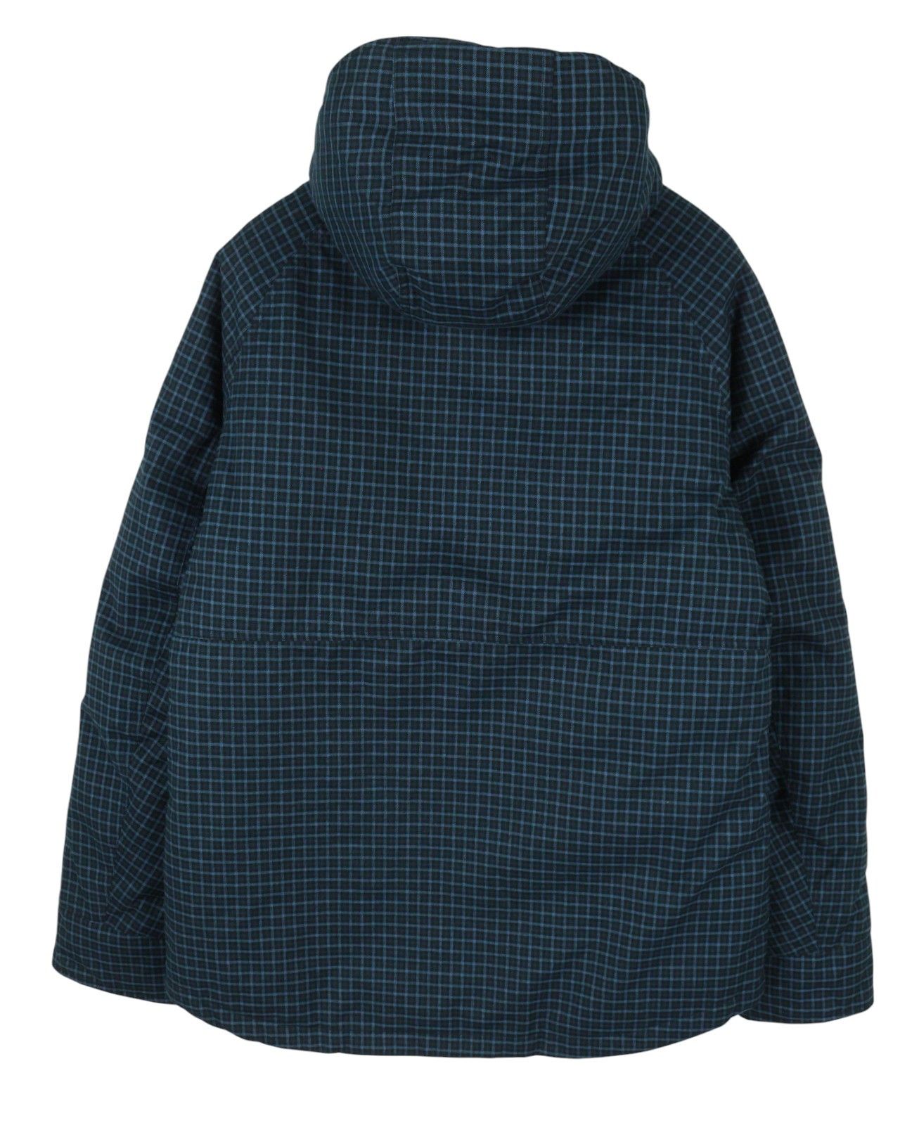 Scotch & Soda M Blue Check Padded Hooded Zip Jacket 88480 Size US M / EU 48-50 / 2 - 5 Thumbnail
