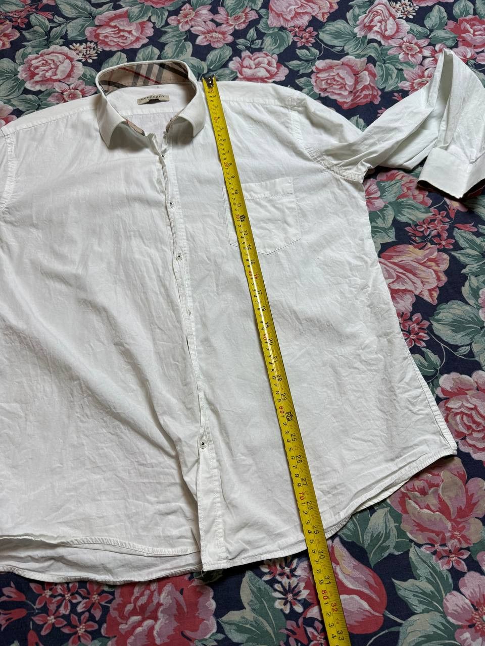 Burberry Vintage Burberry Classic Fit Button Up Shirt Size US XL / EU 56 / 4 - 13 Thumbnail