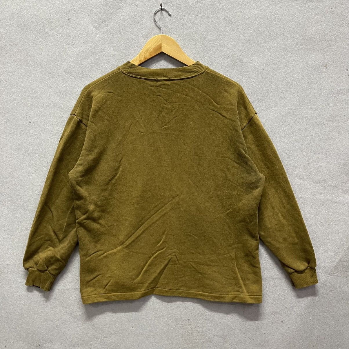C.P. Company Vintage C.P. Company Garment Dyed Sweatshirt (Olive Green) Size US M / EU 48-50 / 2 - 8 Thumbnail