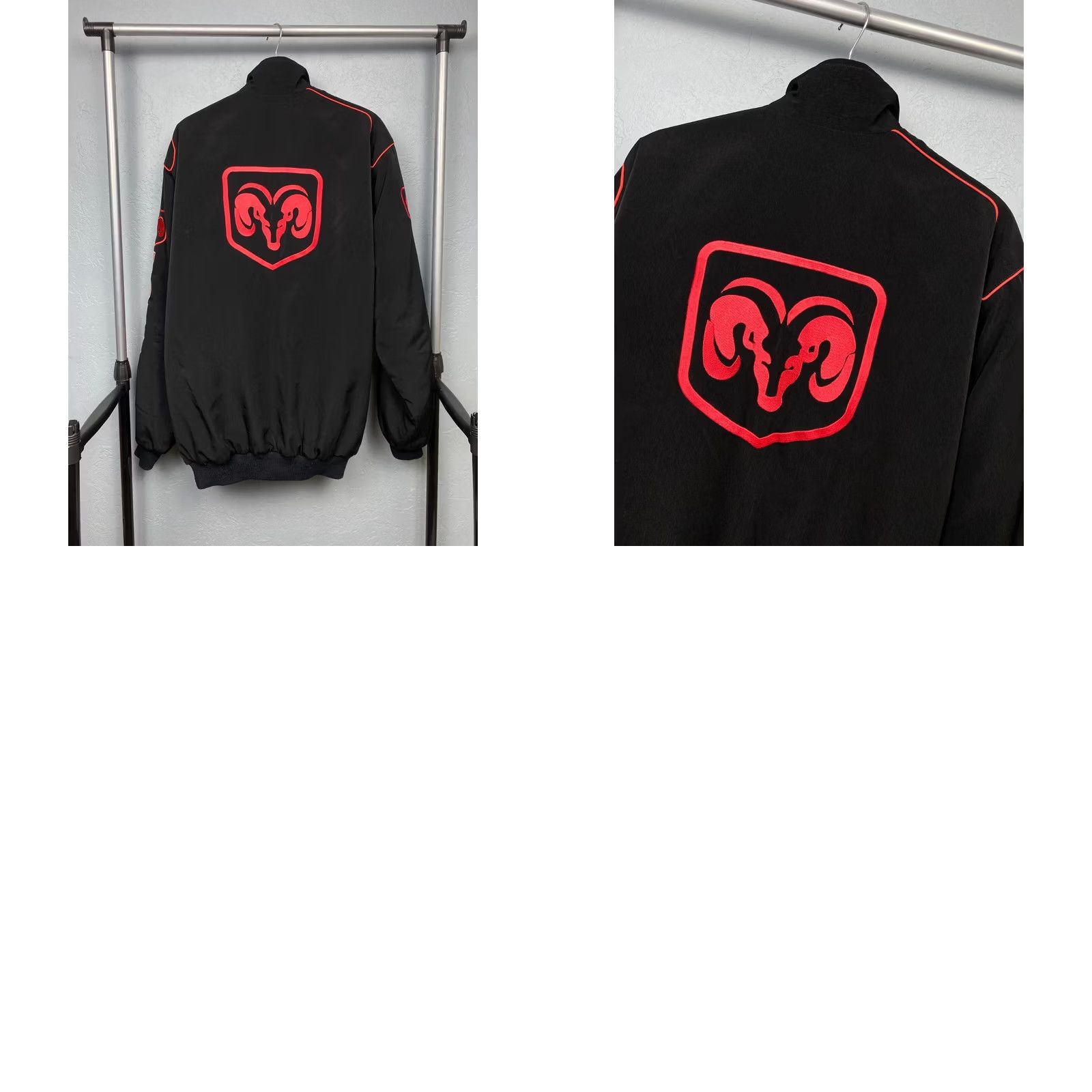 Vintage VINTAGE Dodge Jacket Racing Mens XXL Black Logo Windbreaker Size US XXL / EU 58 / 5 - 8 Thumbnail