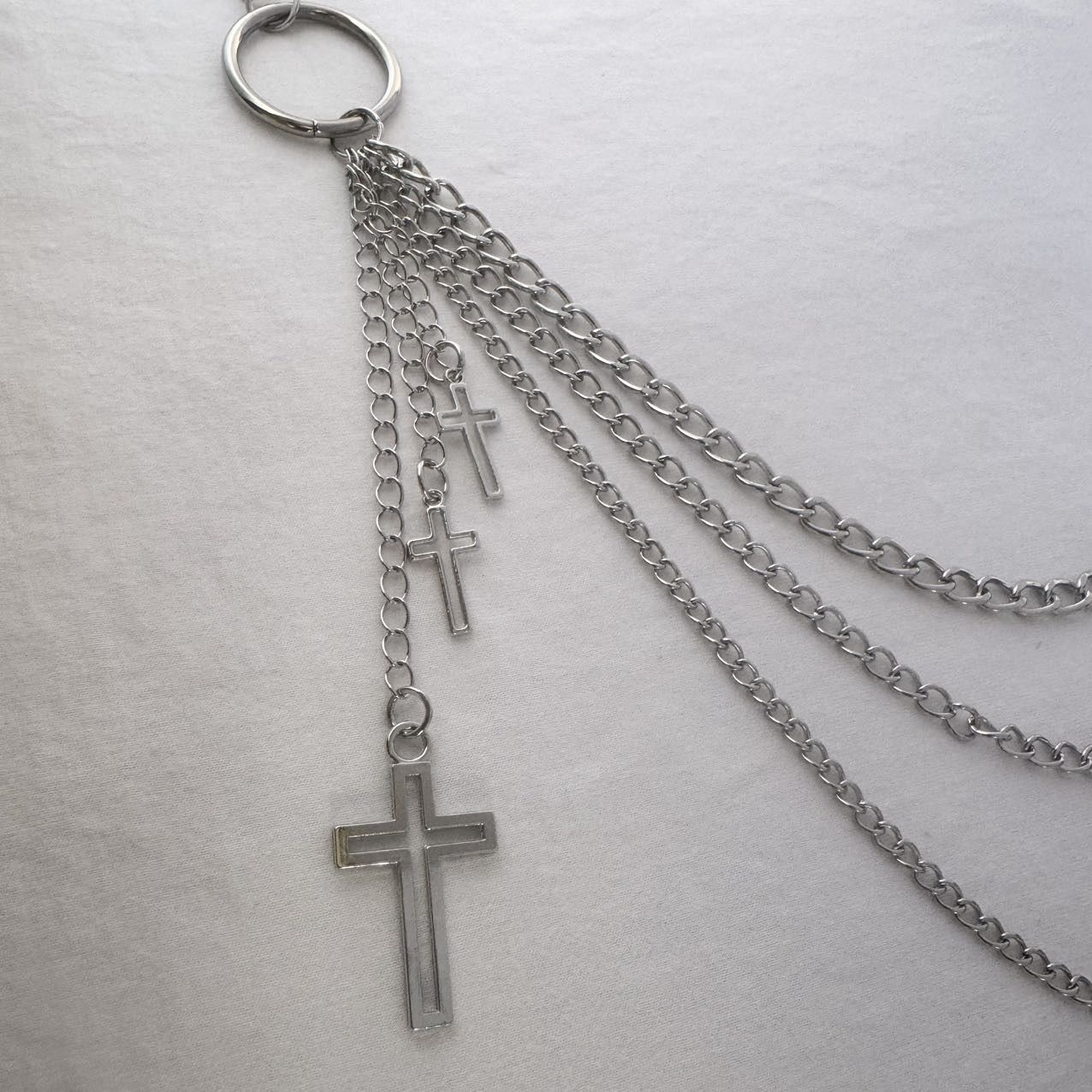 Other Cross Pants Chain for Men Women,Jeans Chain,Keys Chain Size ONE SIZE - 3 Thumbnail